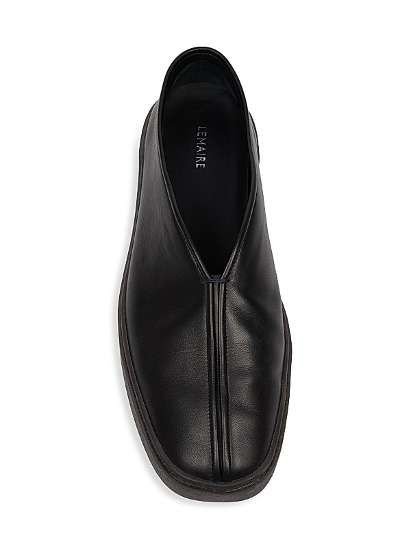 Shop Lemaire Leather Slip-On Piped Sneakers | Saks Fifth Avenue Shop Lemaire Leather Slip-On Piped Sneakers | Saks Fifth Avenue
