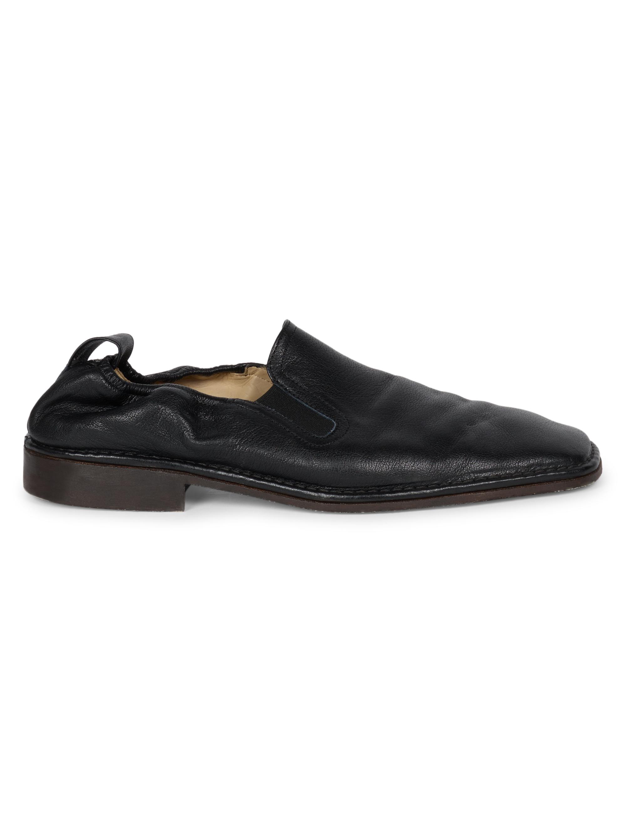 靴 LEMAIRE Loafer LEMAIRE Full-grain leather loafers | NET-A-PORTER