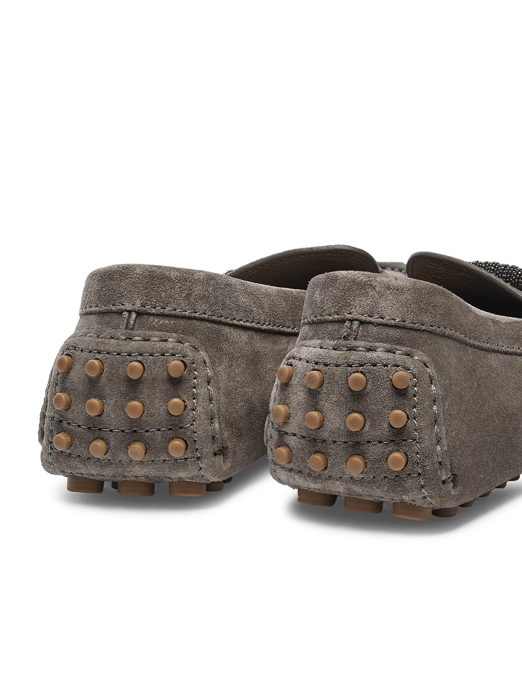 Brunello Cucinelli Suede Driving Loafers | Saks Fifth Avenue