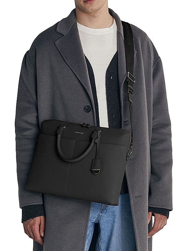 Shop Maison de Sabre Leather Laptop Bag | Saks Fifth Avenue Shop Maison de Sabre Leather Laptop Bag | Saks Fifth Avenue