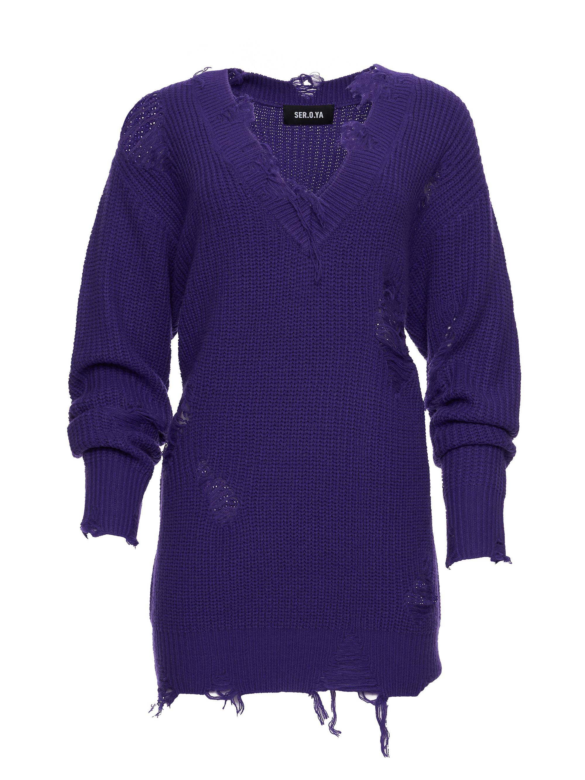 Ser.o.ya Women's Rumi Sweater - Violet
