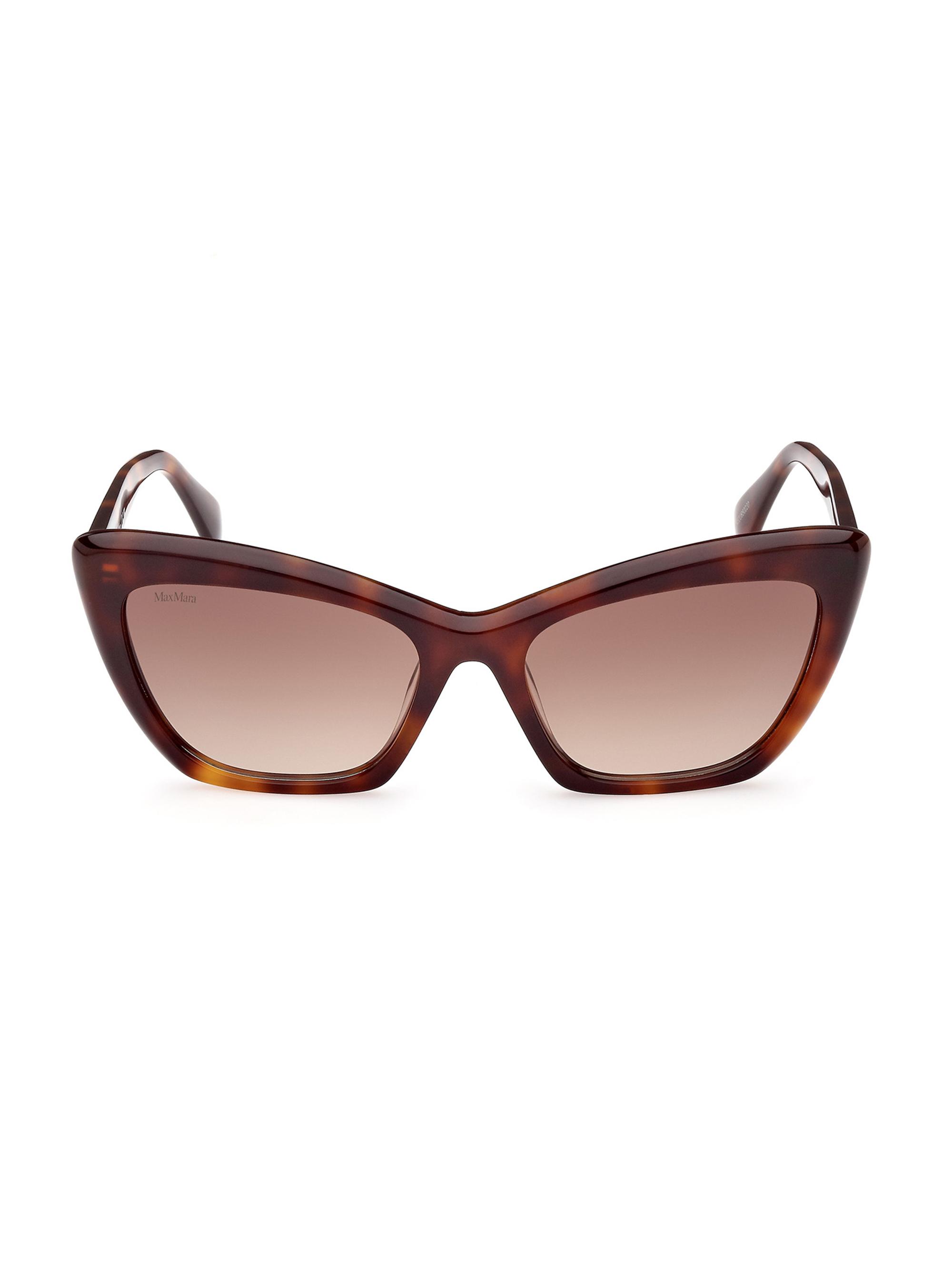 Max Mara Women's 57MM Cat-Eye Sunglasses - Dark Havana Gradient