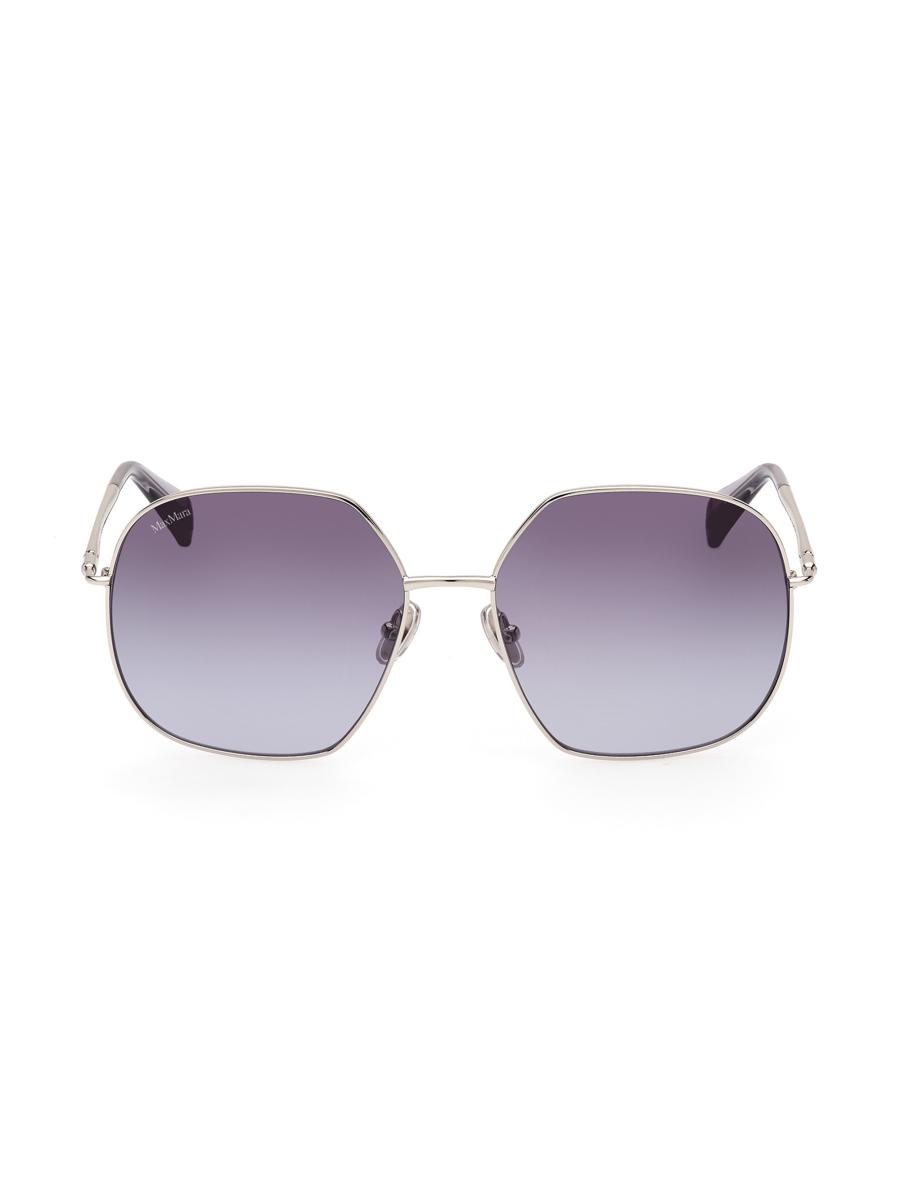 Max Mara 60MM Geometric Sunglasses | Saks Fifth Avenue