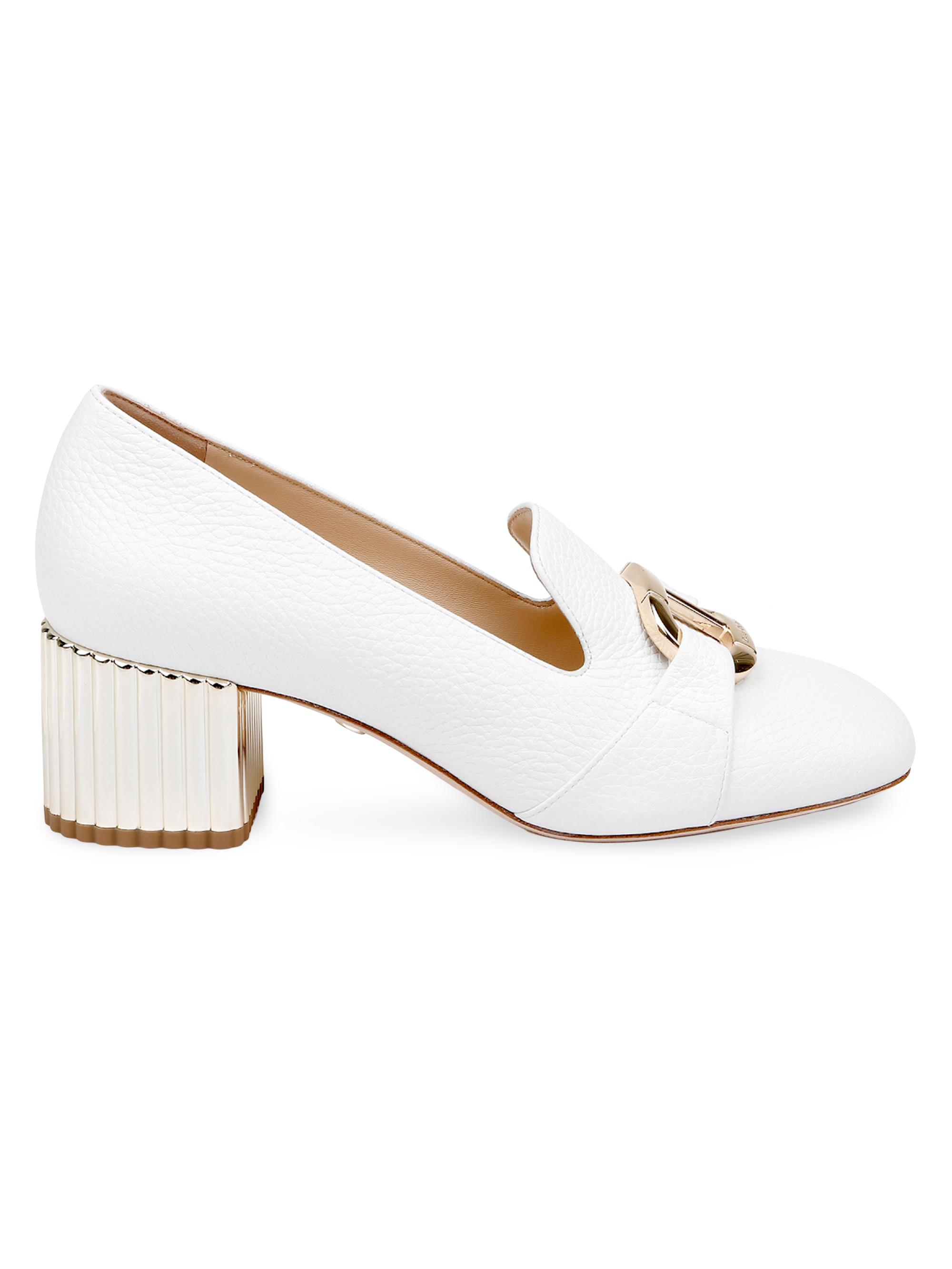 Dee Ocleppo Women's Michelle Pumps - White