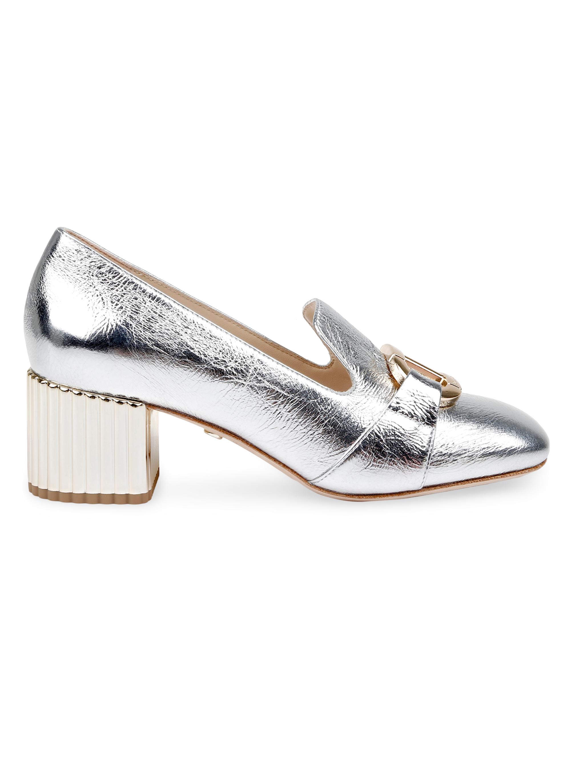 Dee Ocleppo Women's Michelle Pumps - Silver