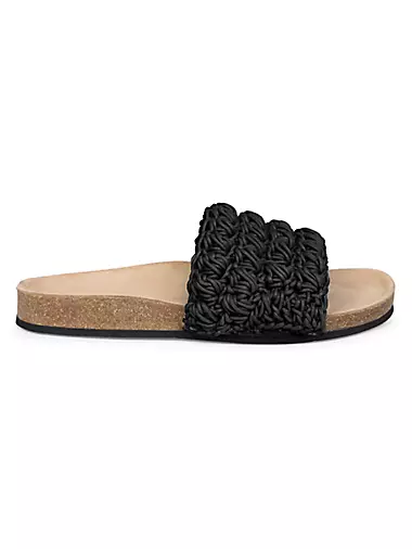Crochet Comfort Slide Sandals