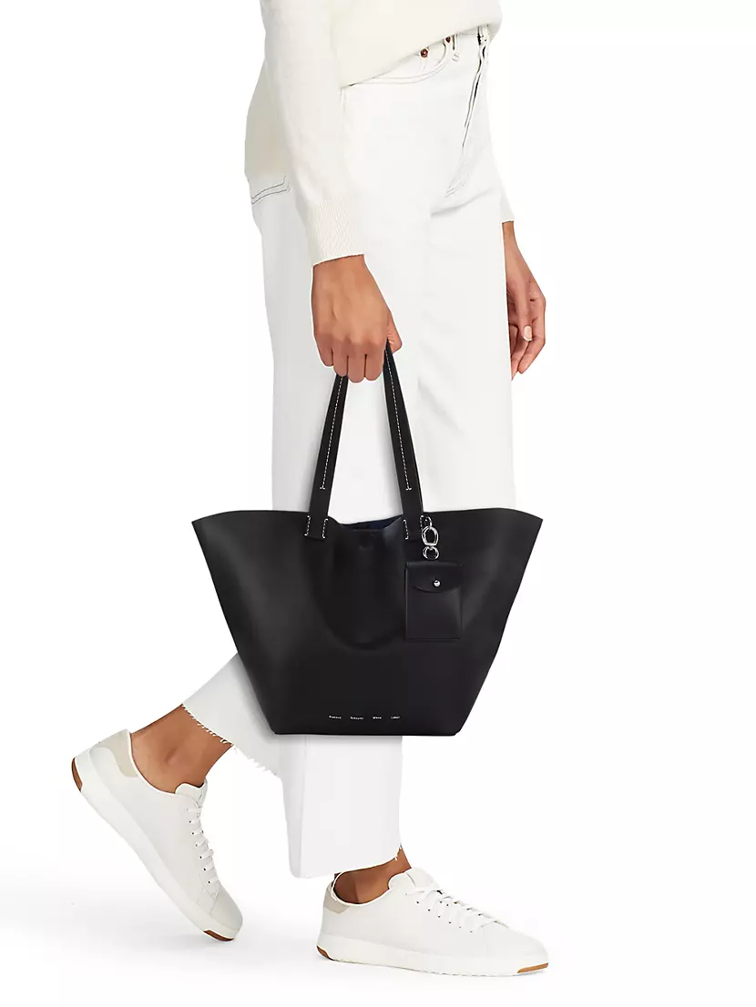 Shop Proenza Schouler White Label Large Bedford Leather Tote Bag