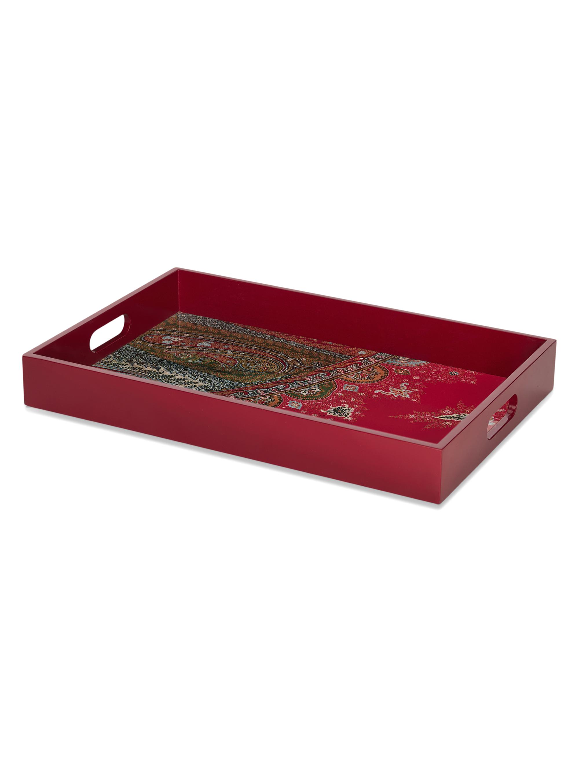 Etro Vojage Au Rajastan Tray - Red