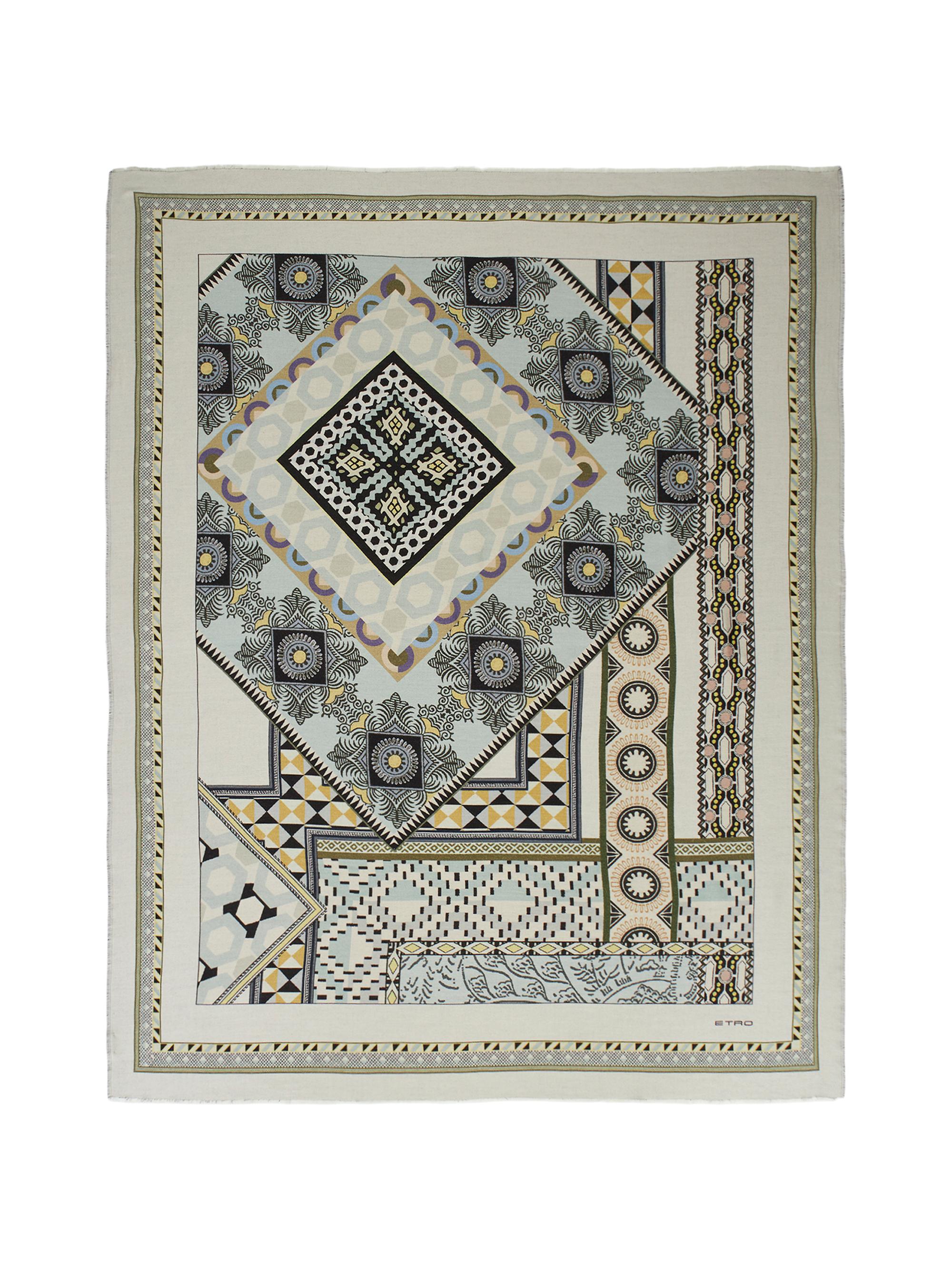 Etro Capsule Geometric Throw - Beige