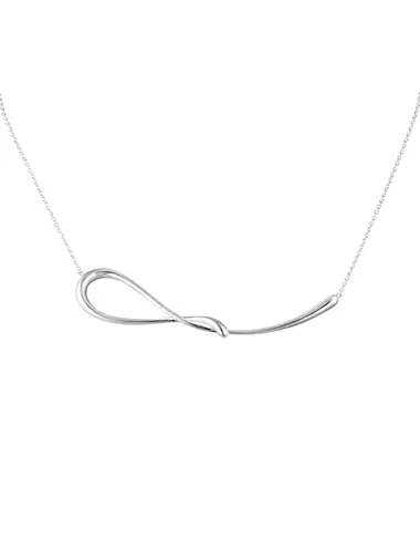 Mercy Sterling Silver Pendant Necklace