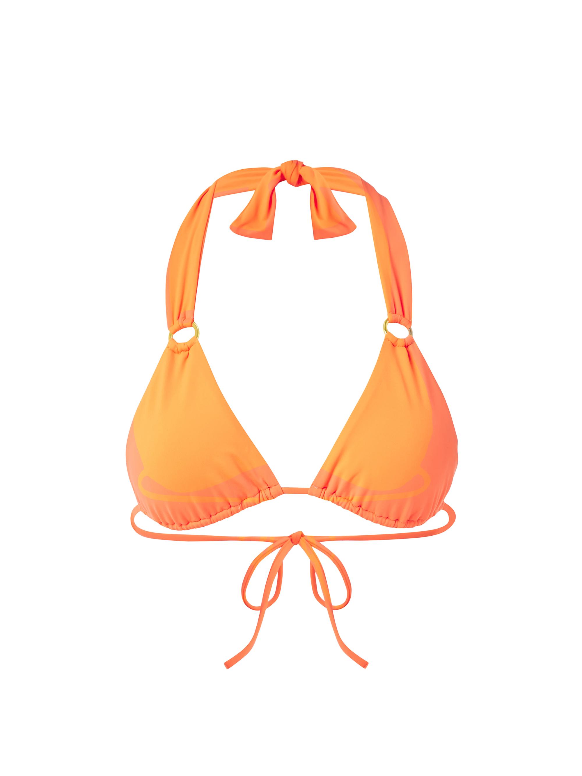 Melissa Odabash Women's Caracas O-Ring Halter Bikini Top - Orange