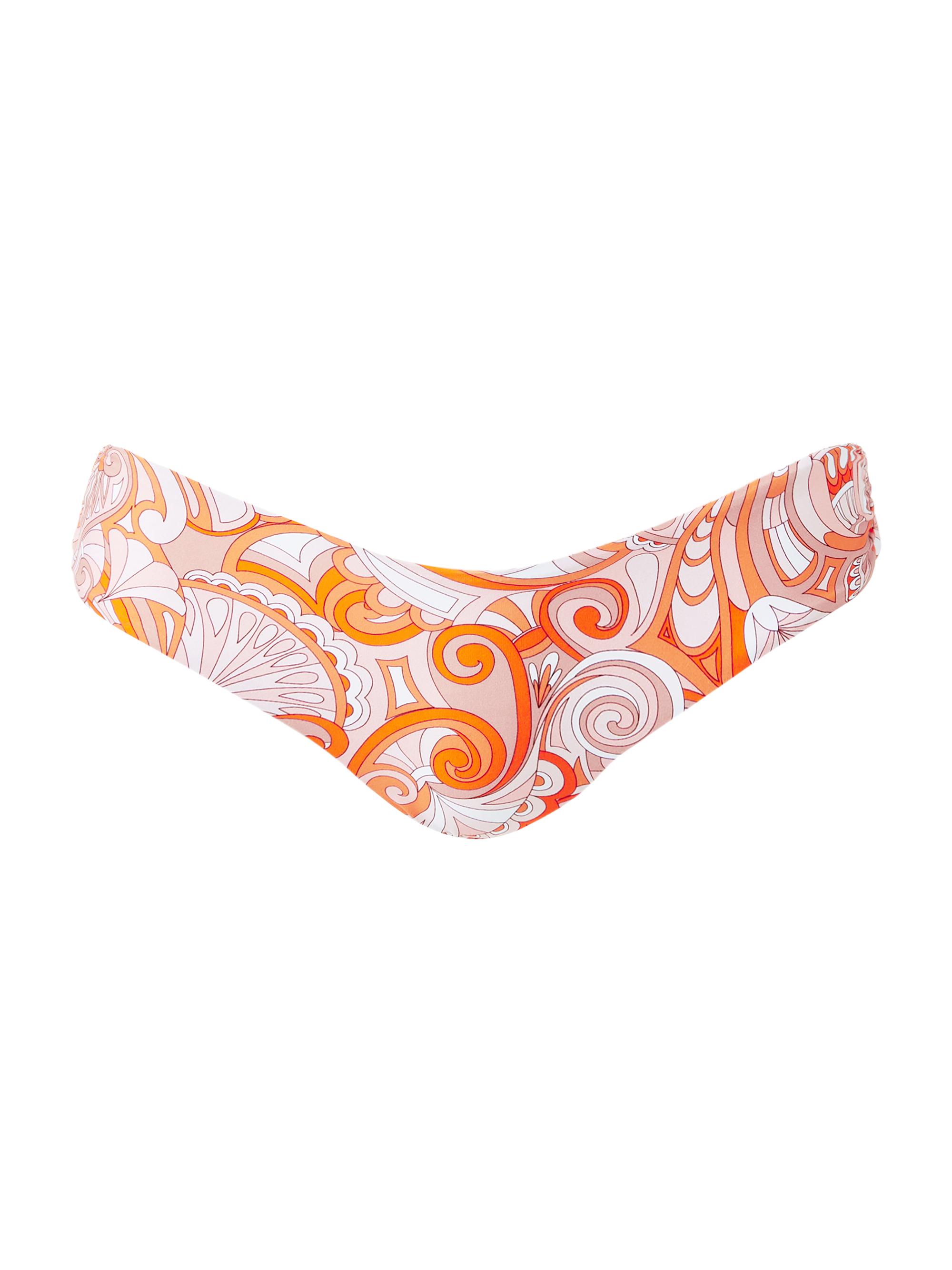 Melissa Odabash Women's Colombia Paisley Hipster Bikini Bottoms - Mirage Orange