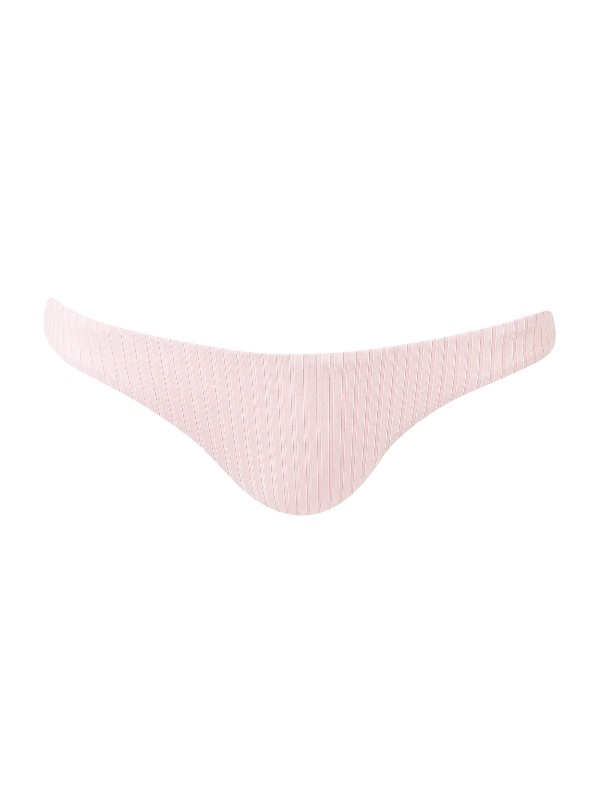 Melissa Odabash Women's Brisbane Hipster Bikini Bottoms - Rose Ribbed