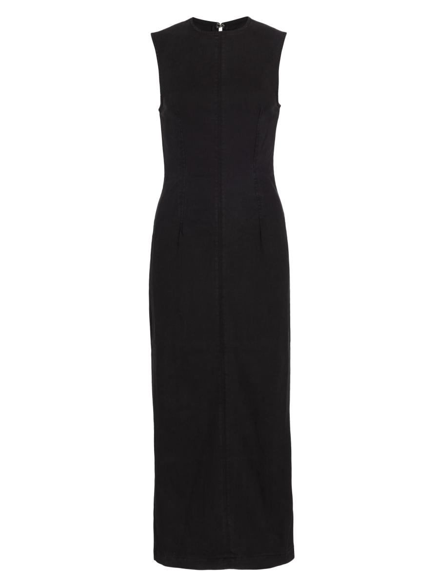 Reformation Kendi Denim Midi-Dress | Saks Fifth Avenue