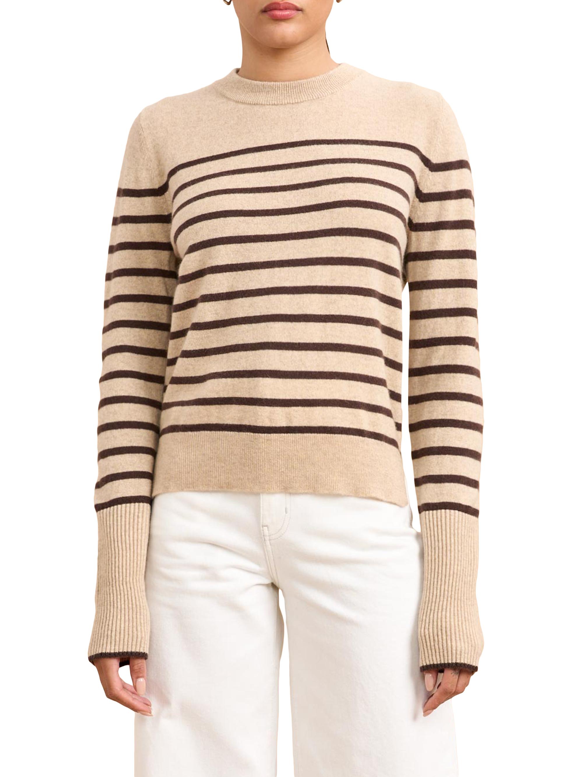 La Ligne Women's Lean Lines Sweater - Tan Chocolate