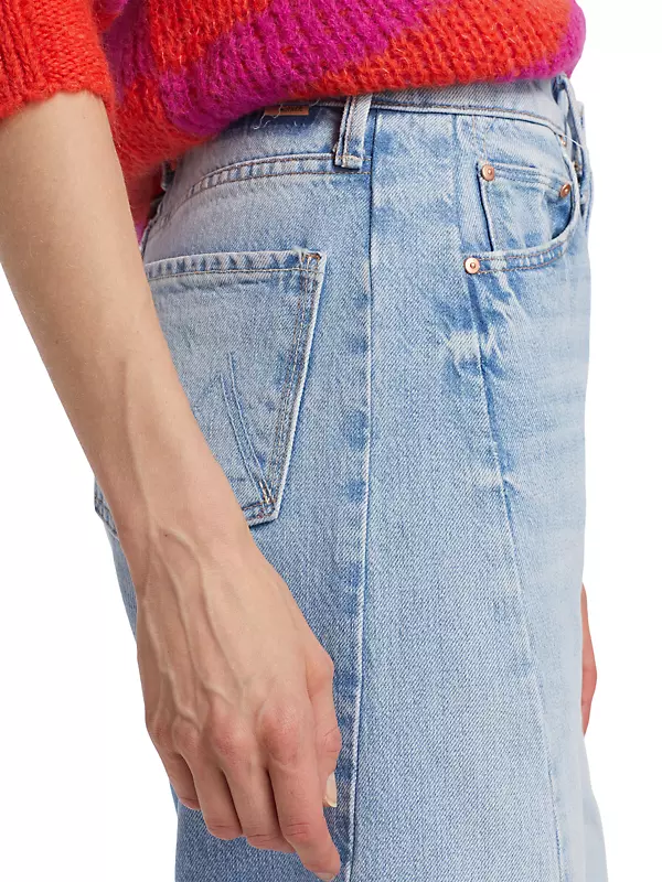Shop Mother The Half Pipe High-Rise Straight-Leg Ankle Jeans Shop Mother The Half Pipe High-Rise Straight-Leg Ankle Jeans