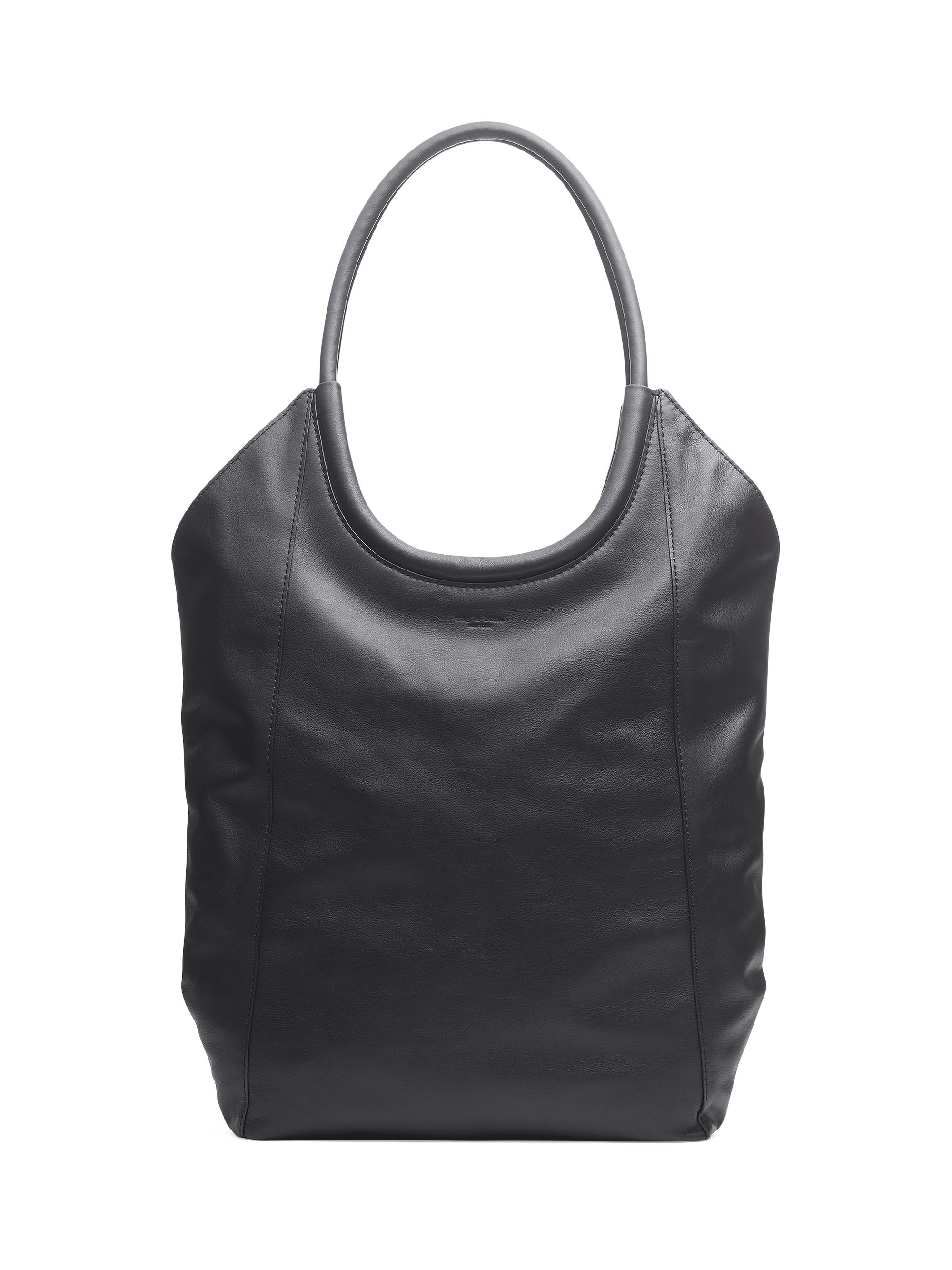 rag & bone Women's Remi Leather Shopper Tote Bag - Black