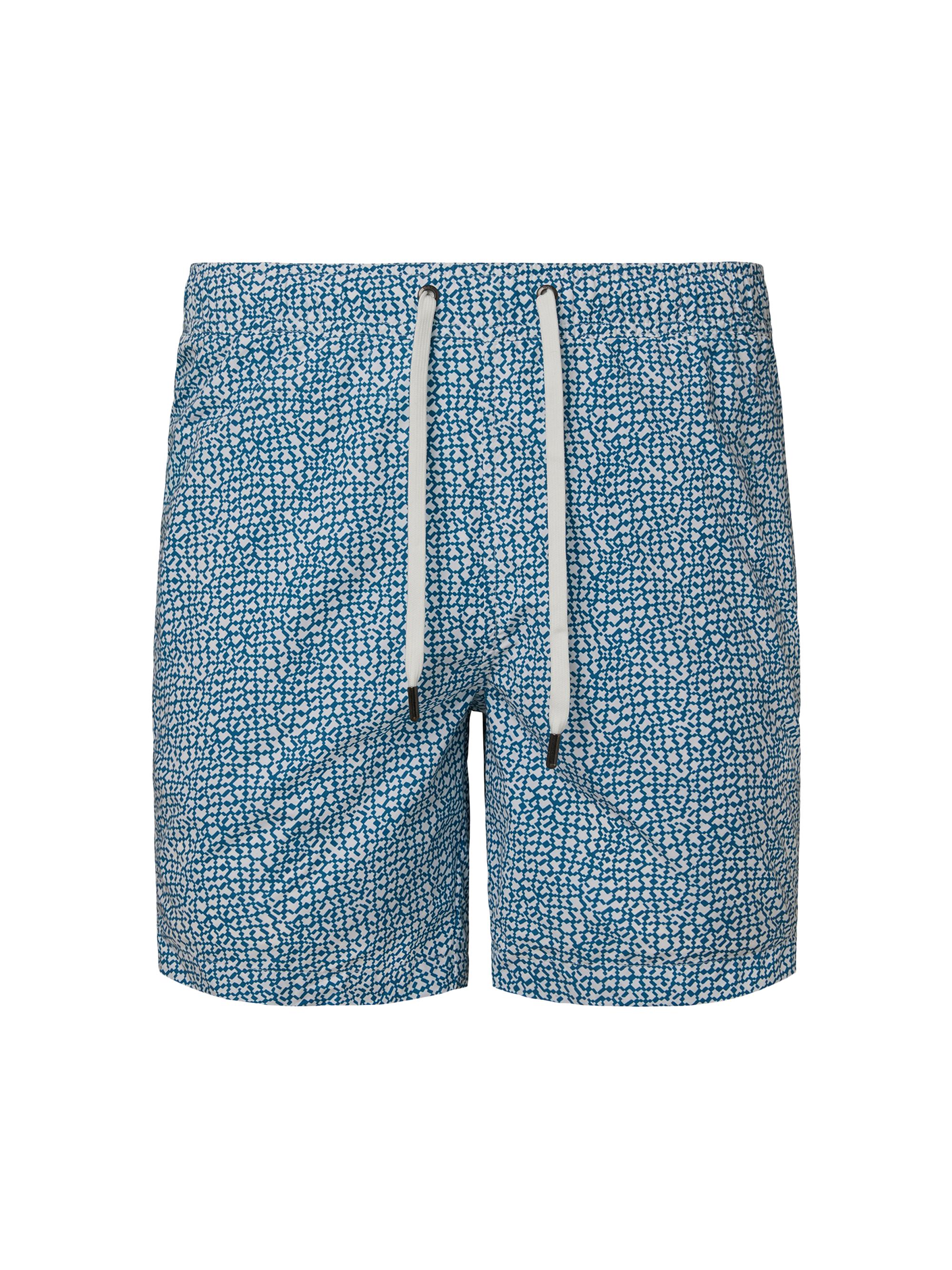 Onia Men's Charles 7-Inch Swim Shorts - Blue Multi