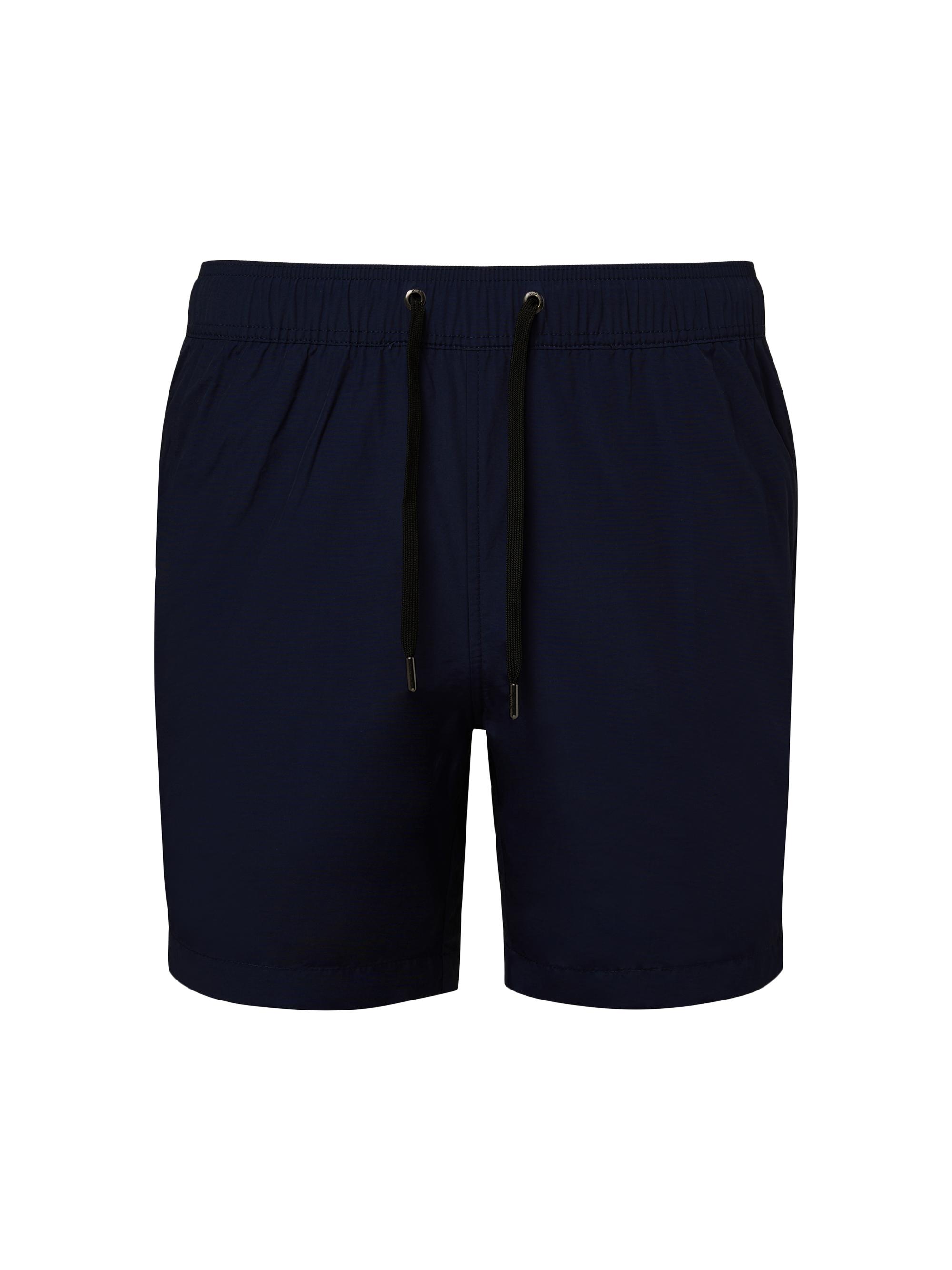 Onia Men's Linen-Blend Drawstring Shorts - Deep Navy