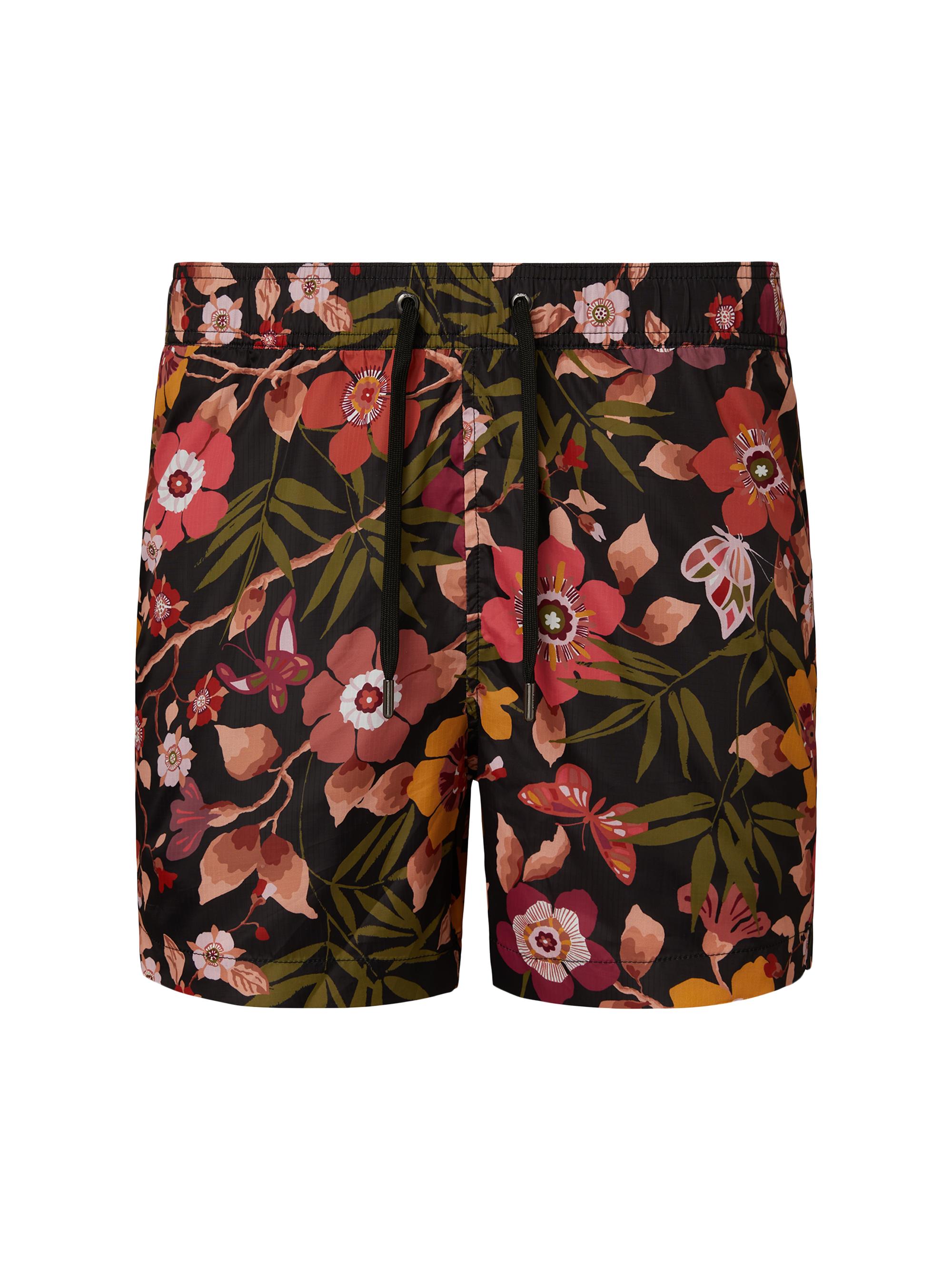 Onia Men's Charles Floral Shorts - Black Multi