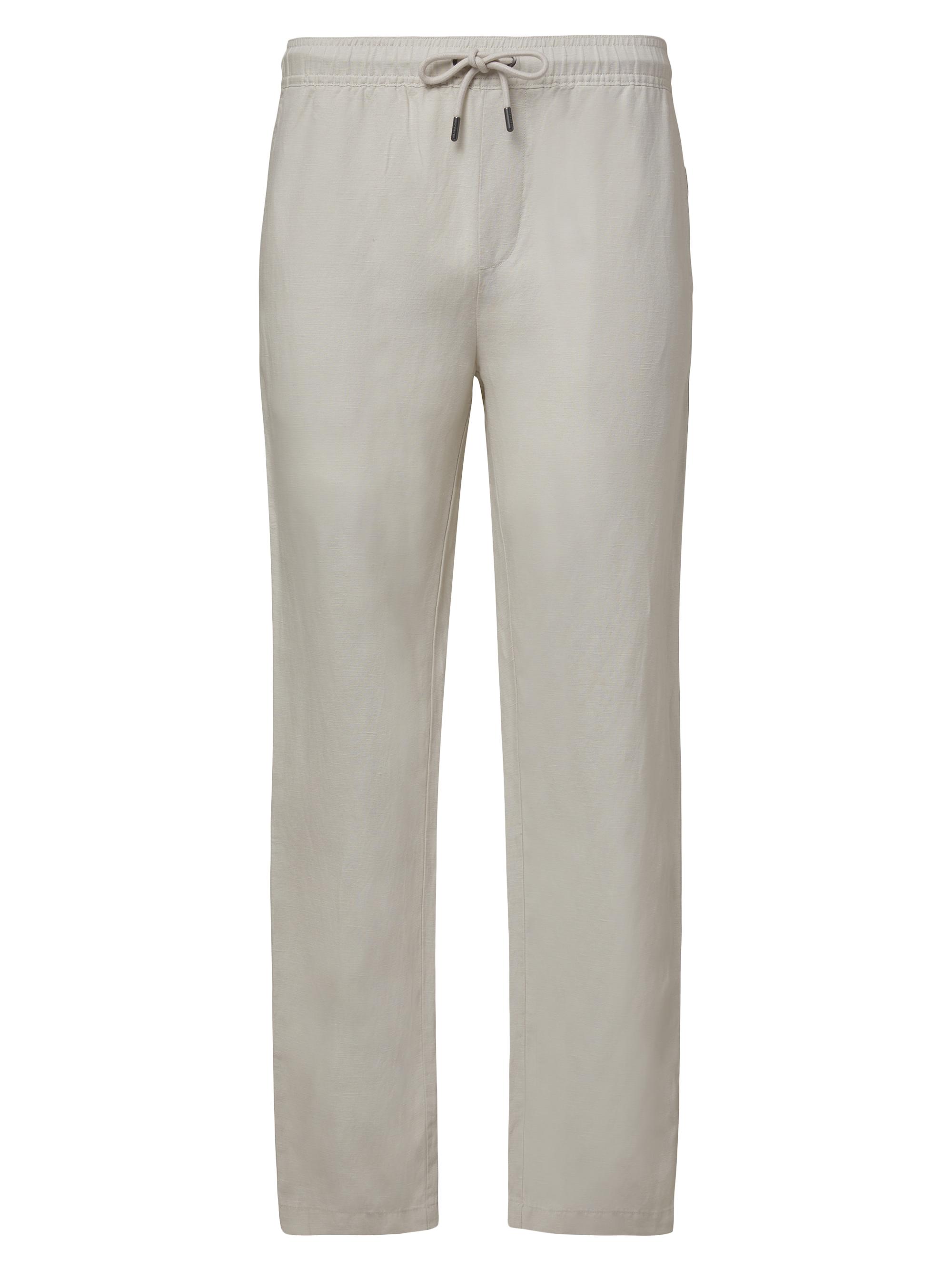 Onia Men's Linen-Blend Drawstring Pants - Stone