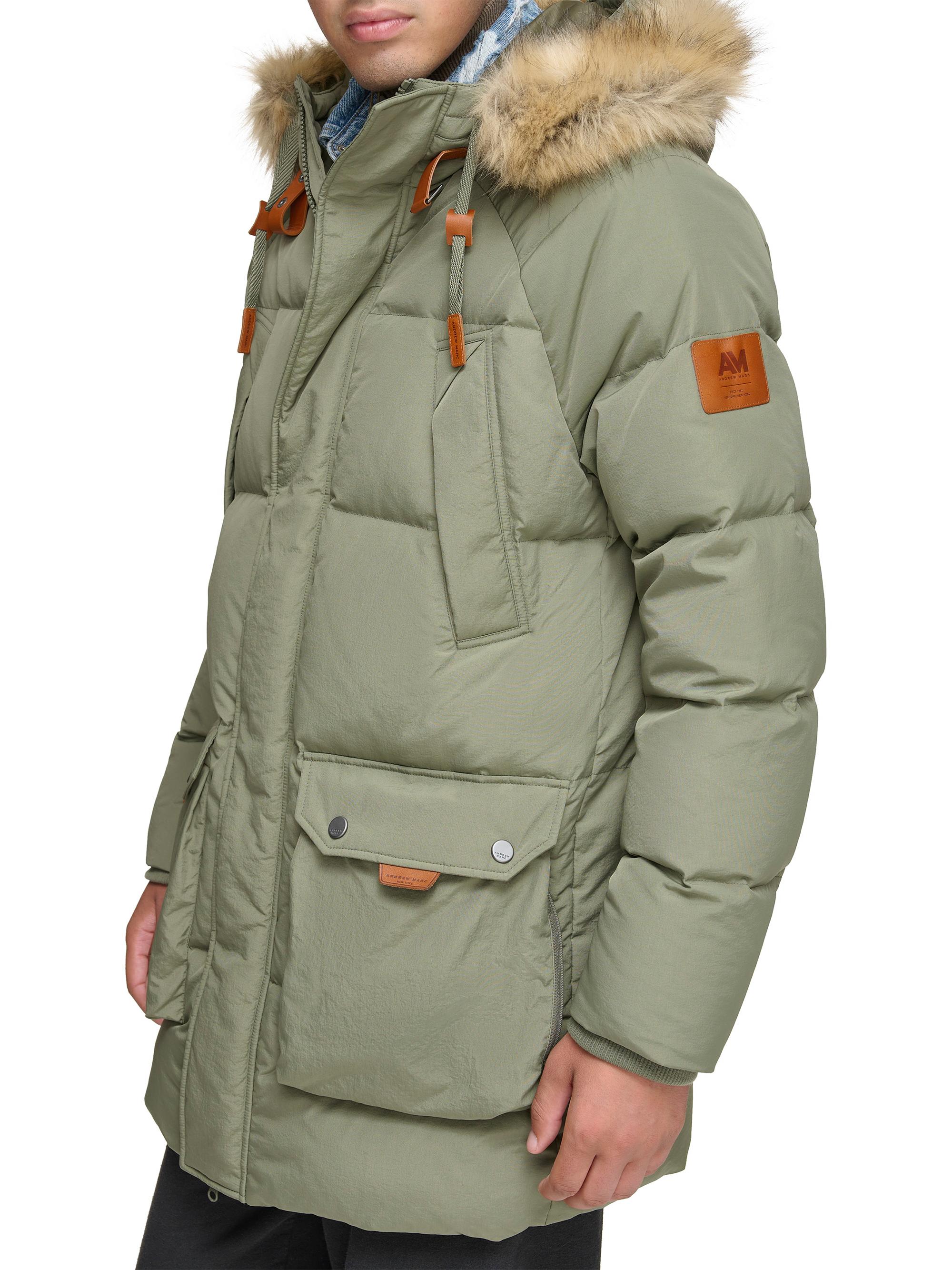 Andrew Marc Korsun Faux Fur-Trimmed Down Parka | Saks Fifth Avenue