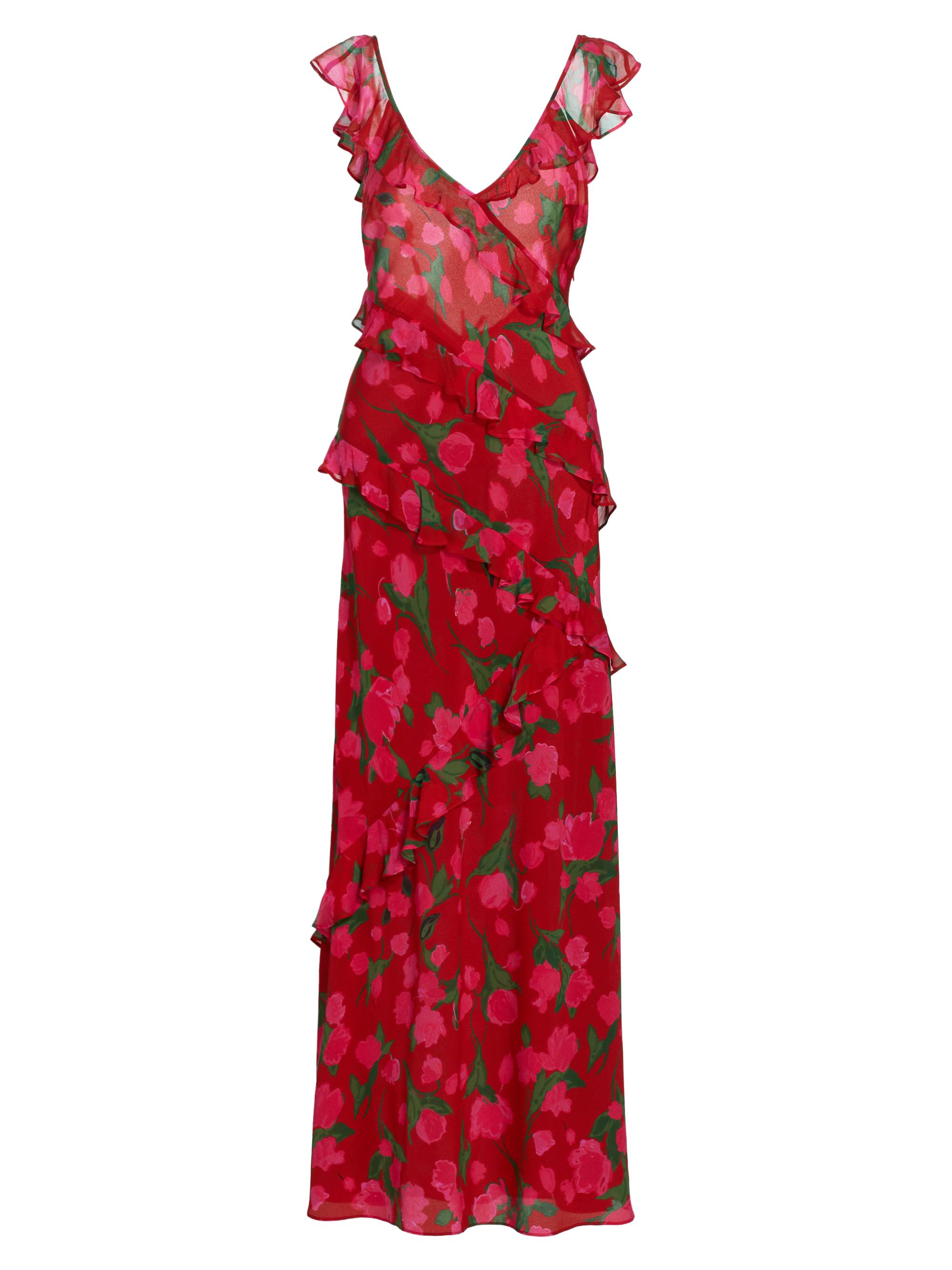 strapless open back dress Rixo - Red Women Casual Dress