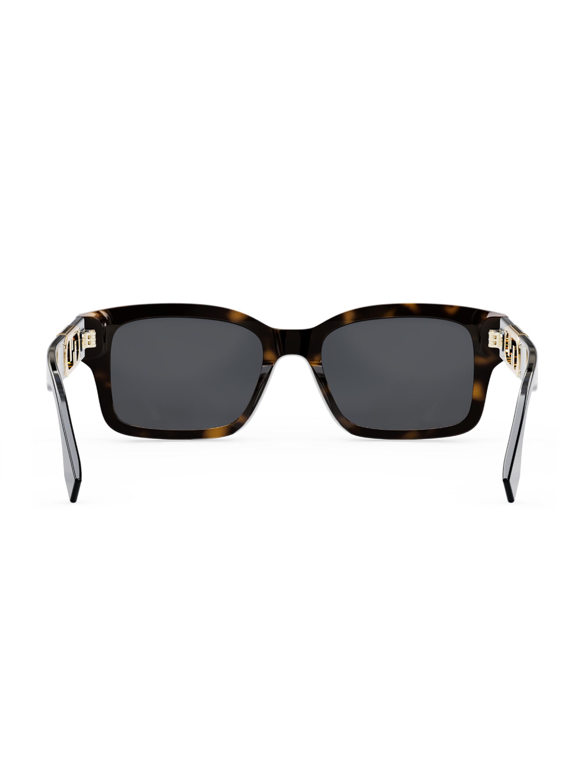 Fendi 53MM O Lock Rectangular Sunglasses | Saks Fifth Avenue