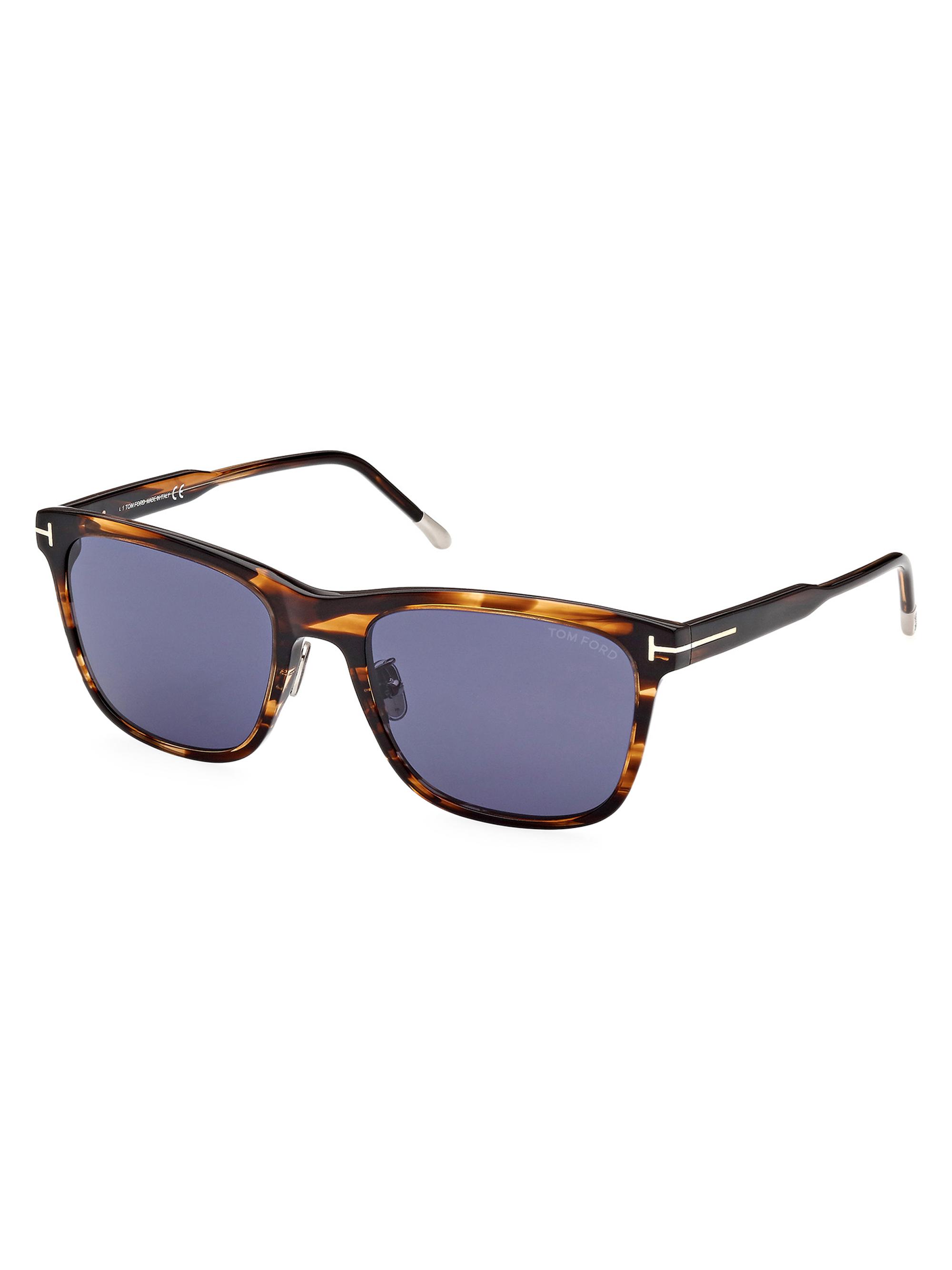 TOM FORD Gradient 56MM Square Sunglasses | Saks Fifth Avenue