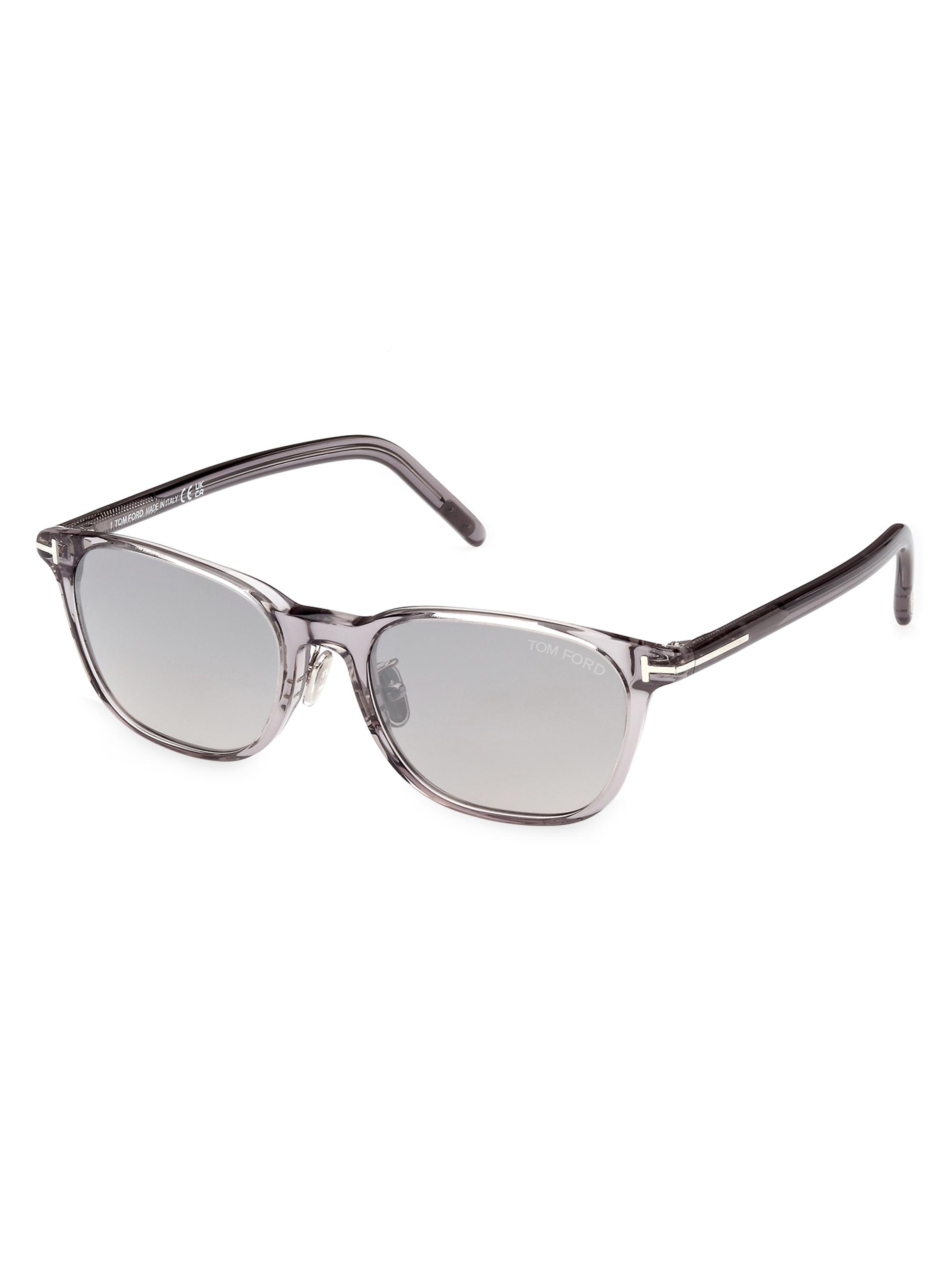 TOM FORD Men's 52MM Acetate Square Sunglasses - Grey