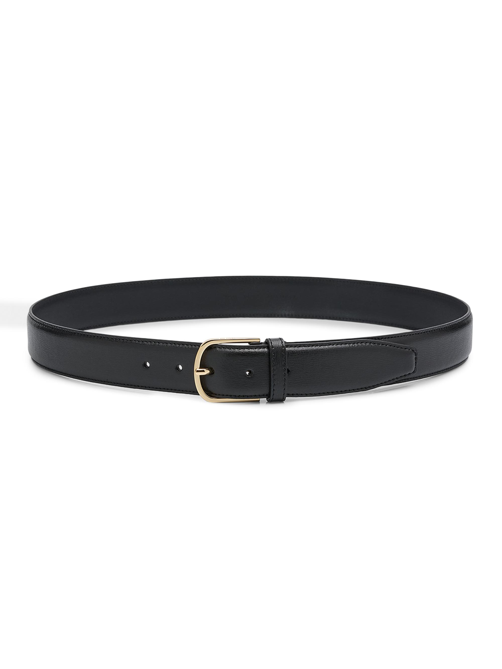 Toteme Bold Leather Trouser Belt | Saks Fifth Avenue