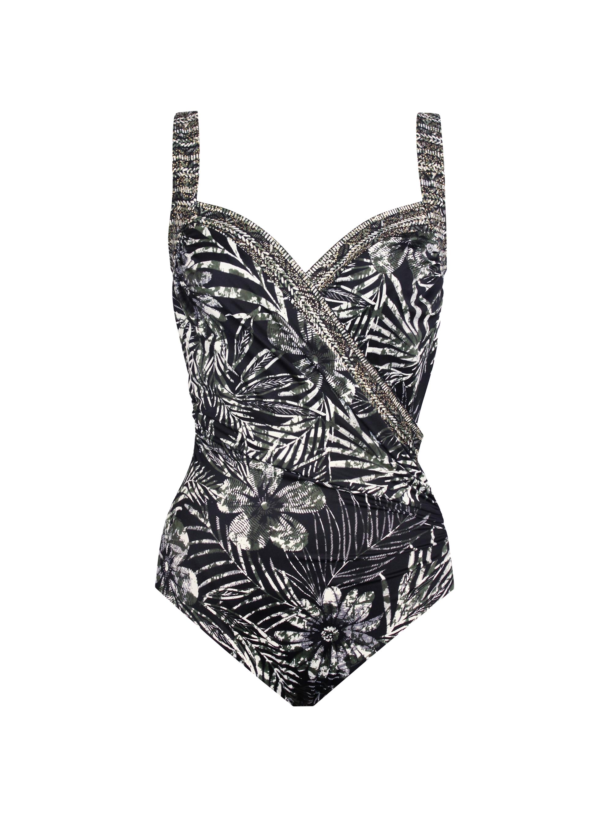 Miraclesuit Swim Women's Zahara Sanibel One-Piece Swimsuit - Black Multi