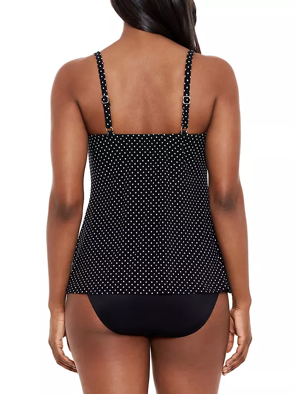 Miraclesuit Womens Swimwear Pin Point Love Knot Sweetheart
