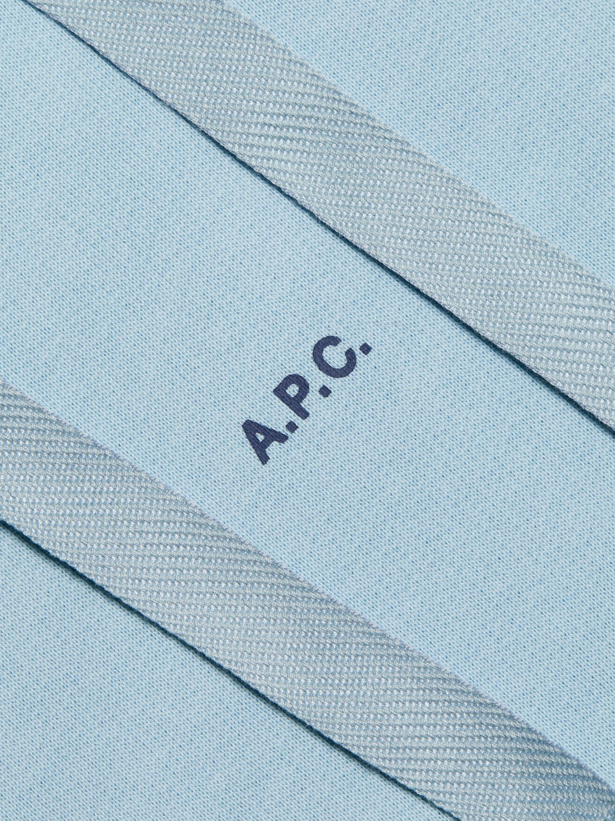 A.P.C. Larry Logo Hoodie | Saks Fifth Avenue