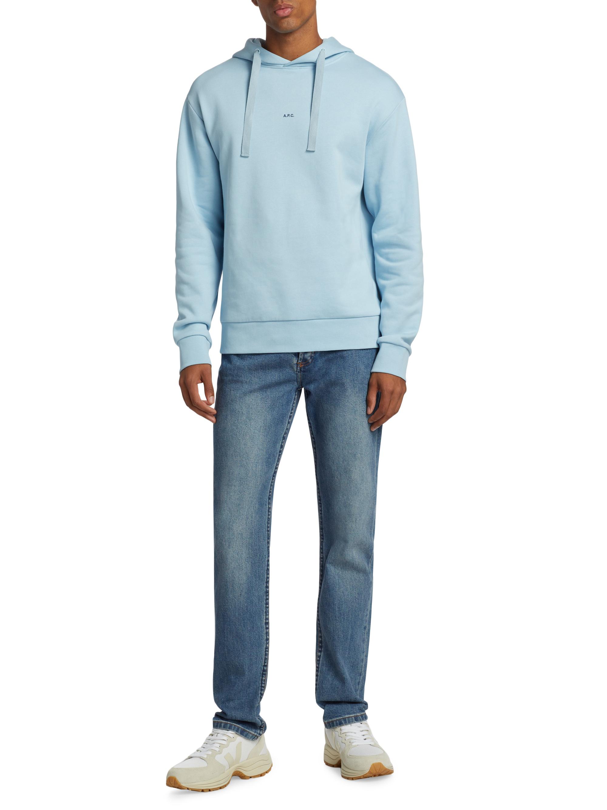 A.P.C. Larry Logo Hoodie | Saks Fifth Avenue