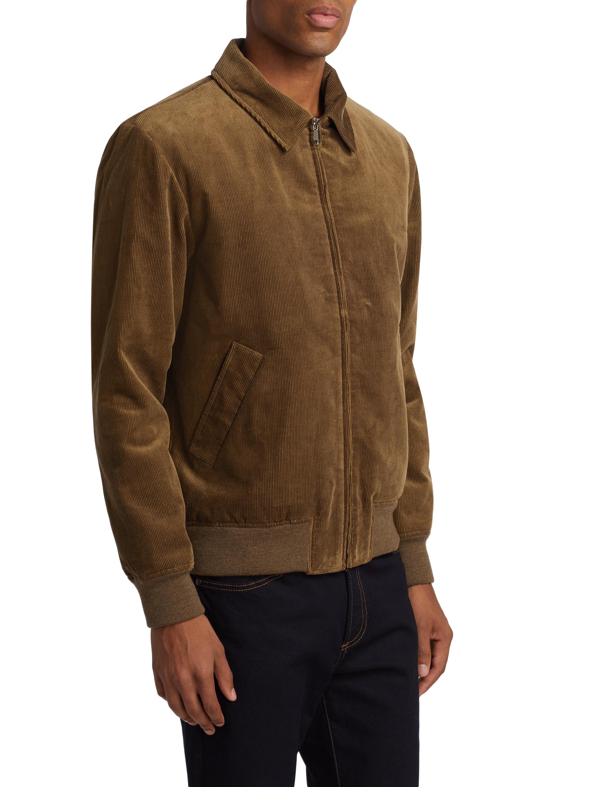 A.P.C. Gilles Corduroy Boxy-Fit Jacket | Saks Fifth Avenue