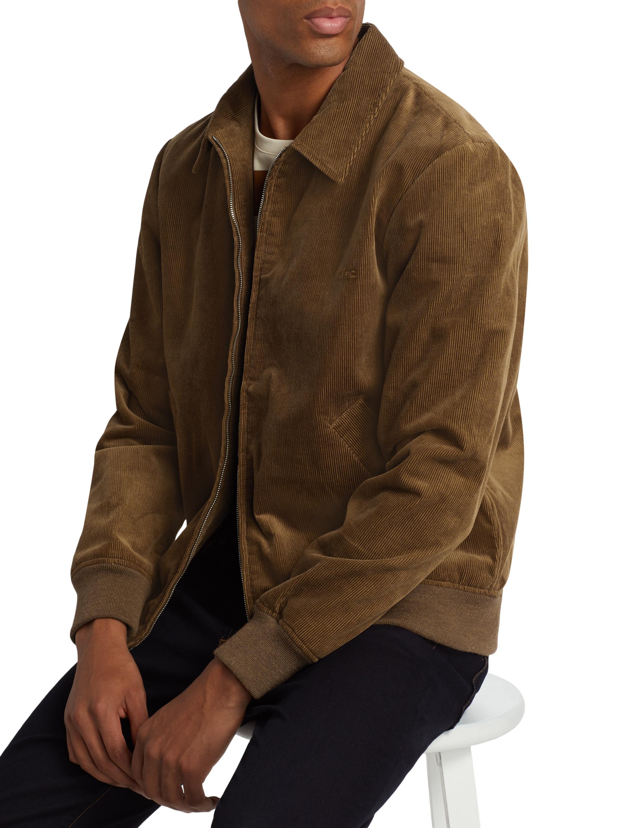 A.P.C. Gilles Corduroy Boxy-Fit Jacket | Saks Fifth Avenue