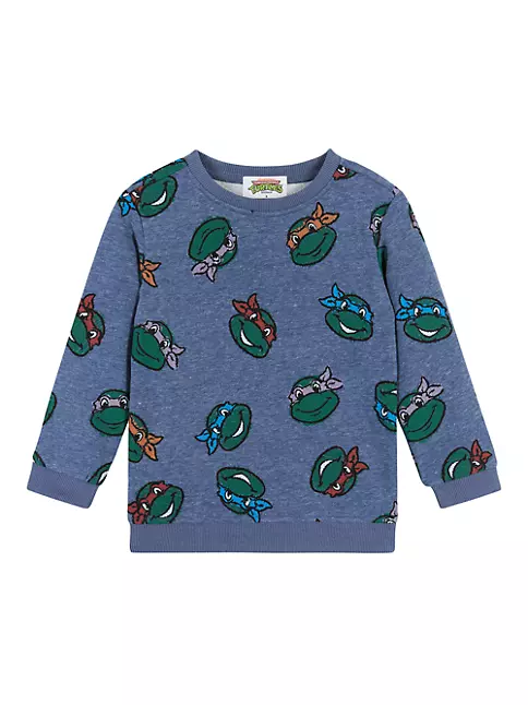 Emmett - Mini Turtles - Blue baby t-shirt with turtles - Molo