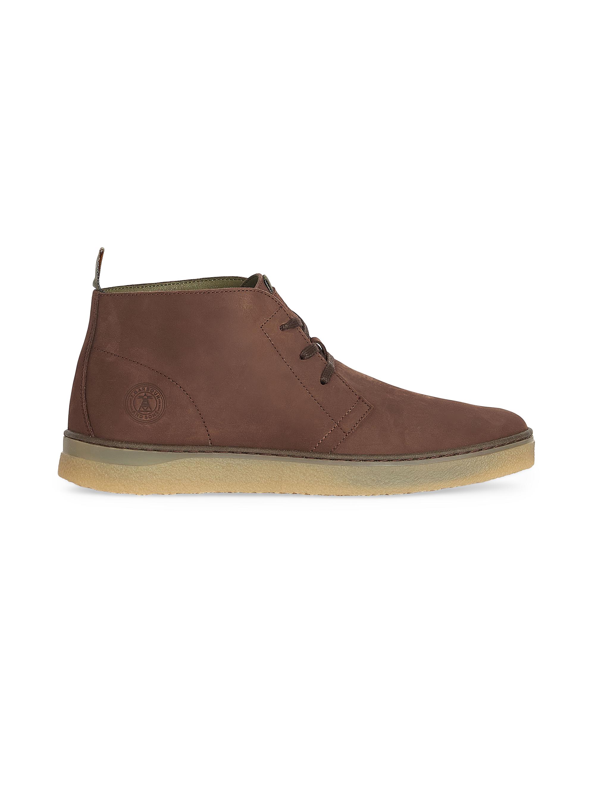 Saks Fifth Avenue Brown Leather Chukka Boots Saks Fifth Avenue Men main image 3