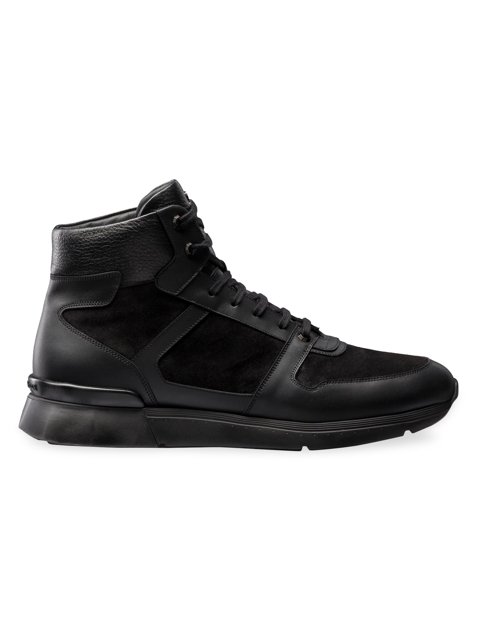 Stefano Ricci Men's HIGH-TOP SNEAKERS - Black