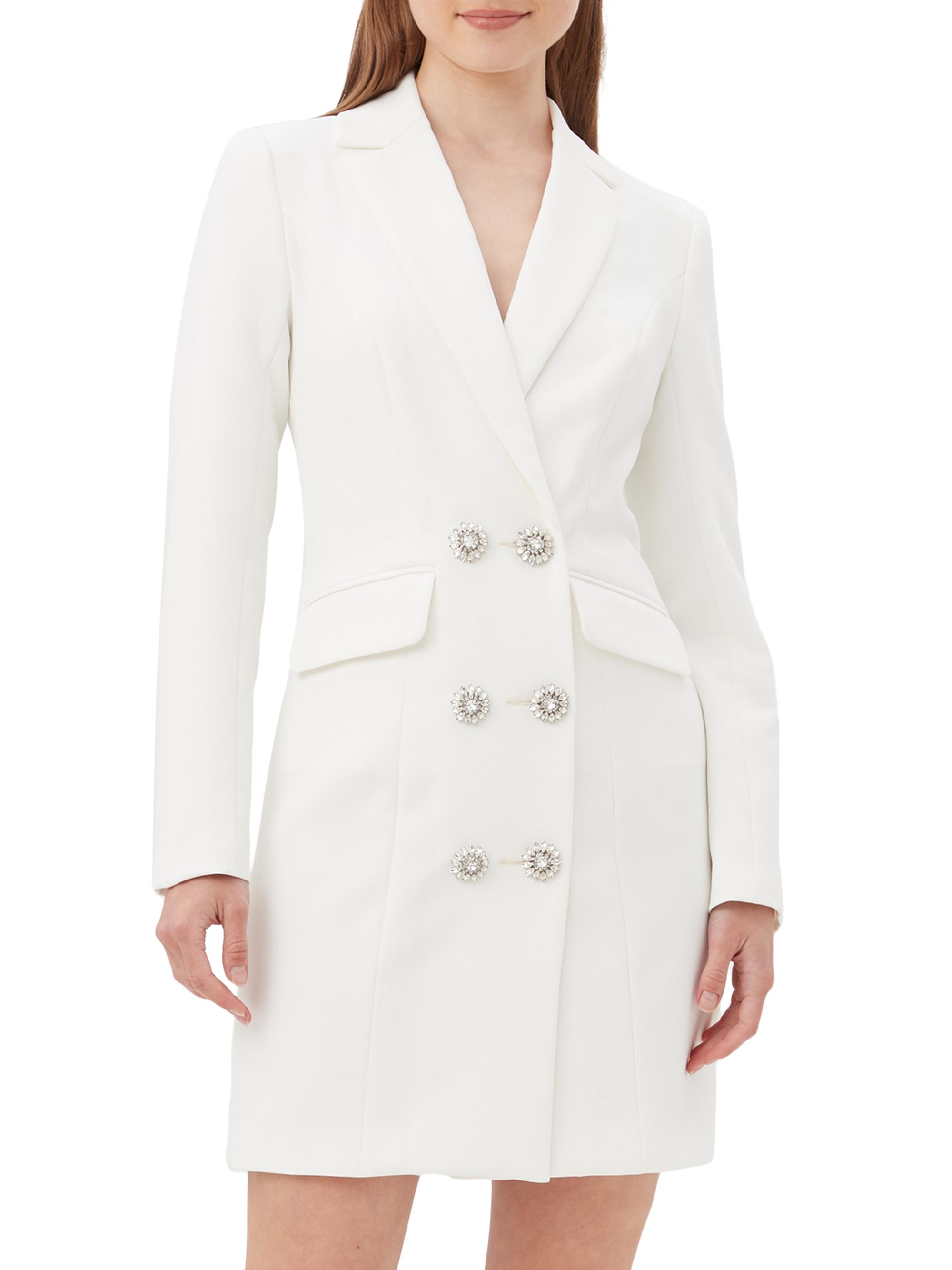 Trina Turk Women's Katana Double-Breasted Minidress - Black