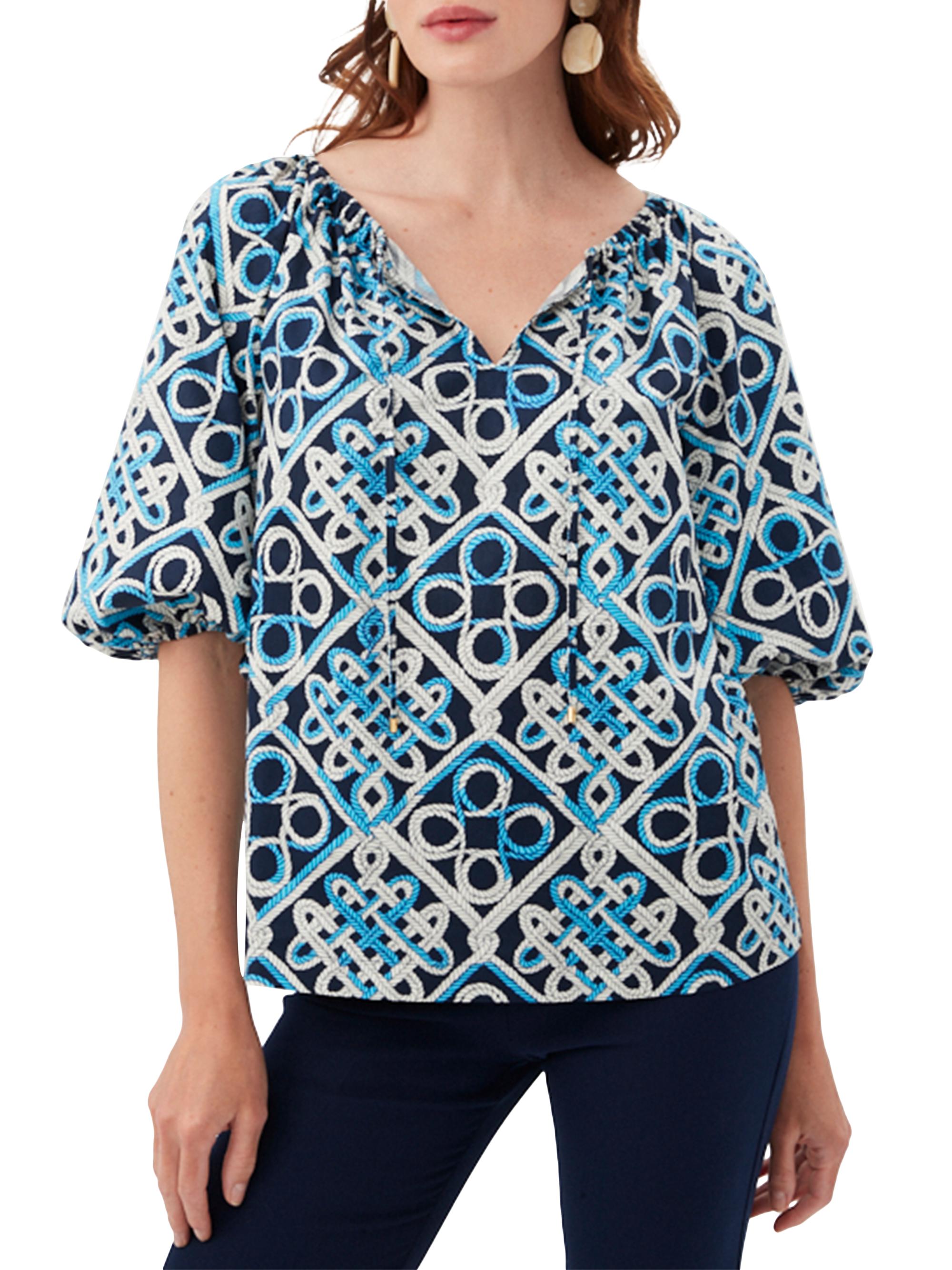 Trina Turk Women's Vista Las Palmas Arabesque Top