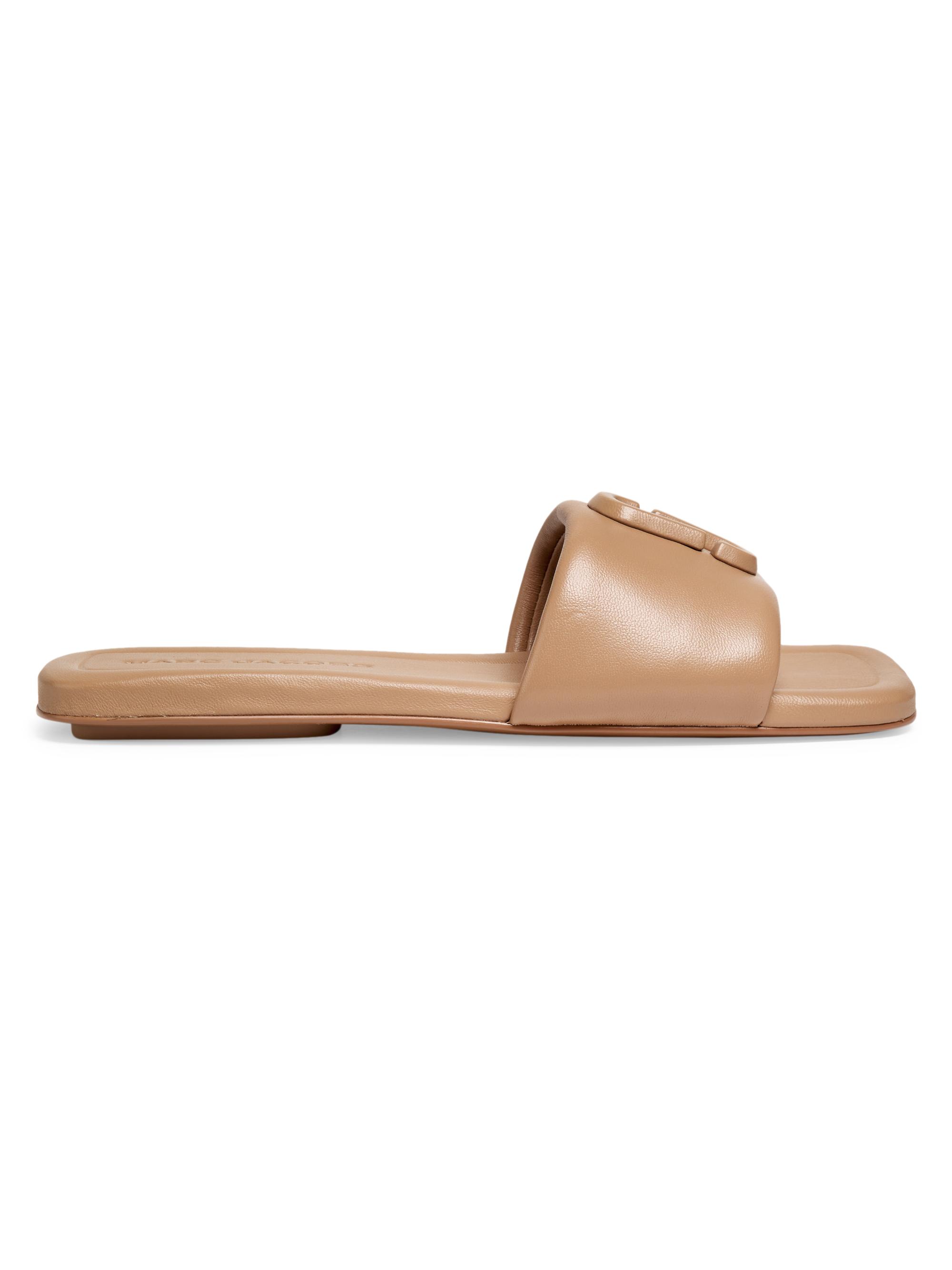 Marc Jacobs Women's The J Marc Leather Sandals - Camel