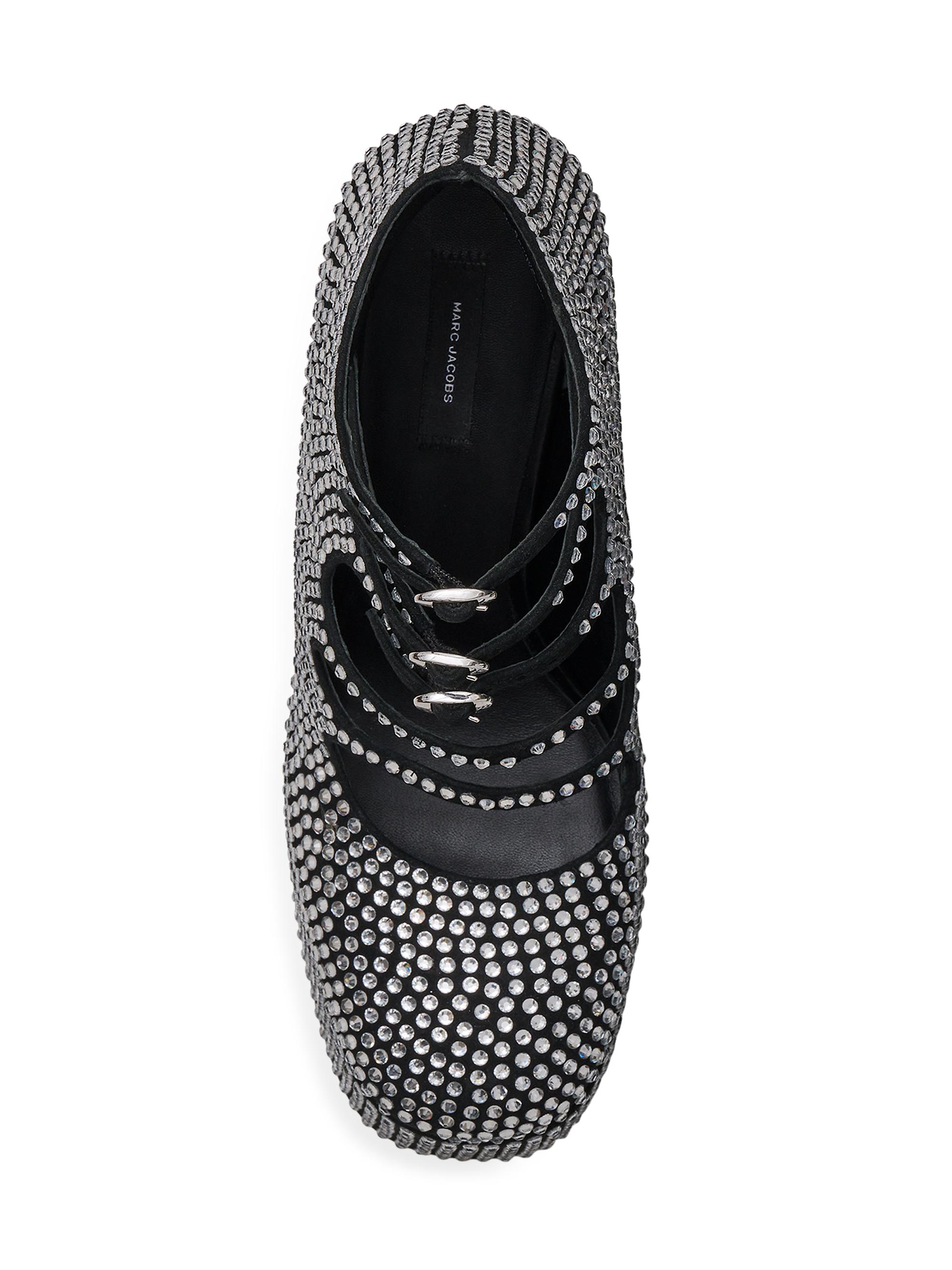 Marc Jacobs 160MM The Rhinestone Kiki Ankle Boots | Saks Fifth Avenue