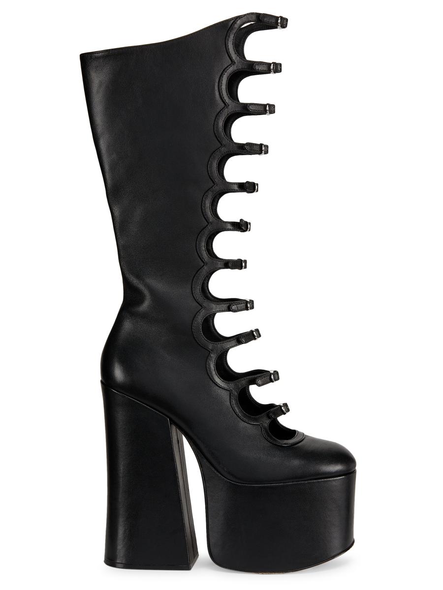 ★大人気商品★ Jacobs Marc The Boots Knee-High Leather Platform 150MM Kiki 靴