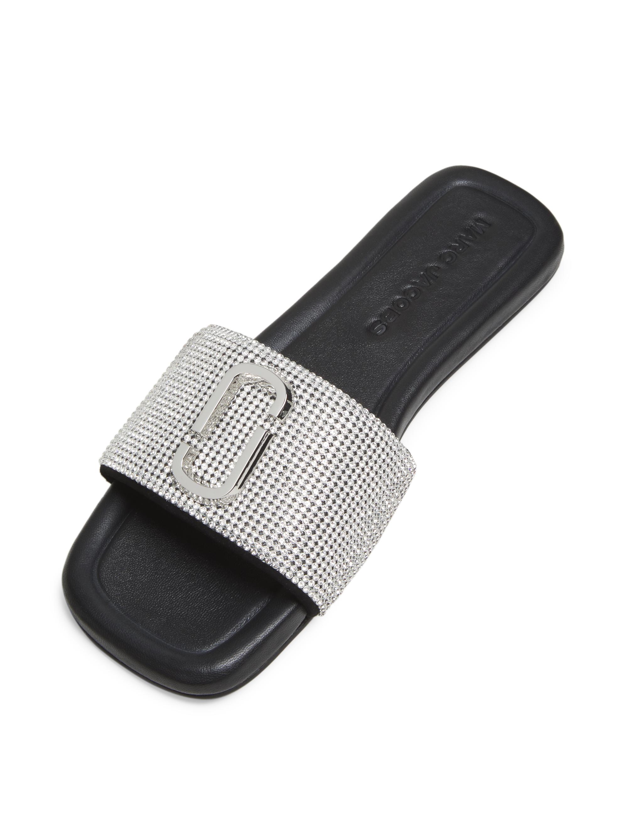 Marc Jacobs The J Marc Rhinestone Sandals | Saks Fifth Avenue