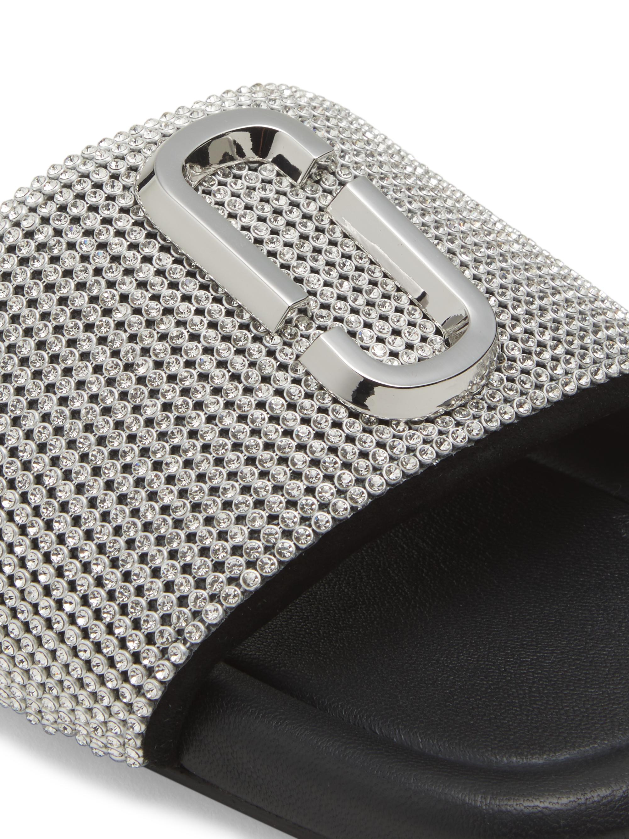 Marc Jacobs The J Marc Rhinestone Sandals | Saks Fifth Avenue