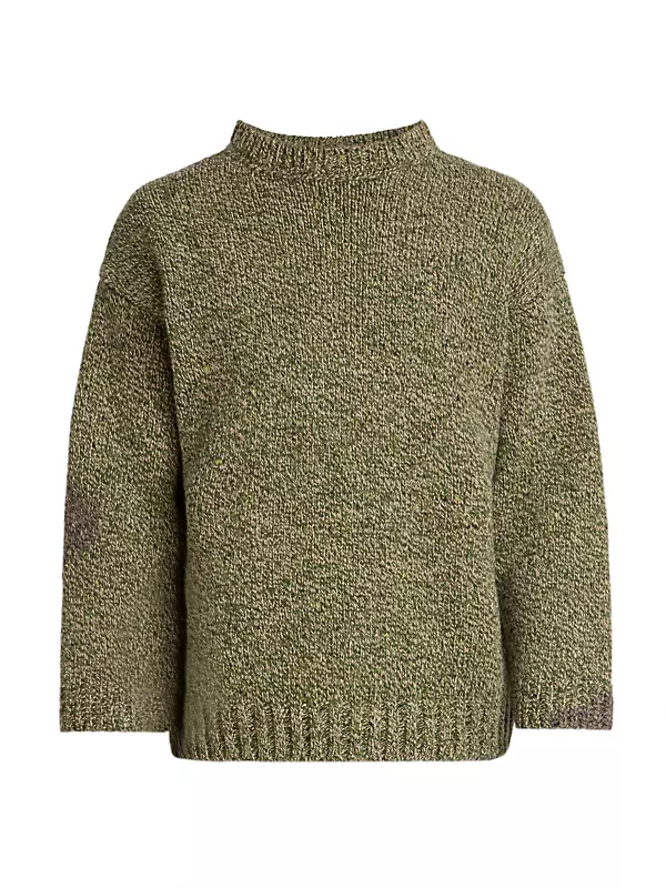 Shop Maison Margiela Wool-Alpaca Knit Sweater | Saks Fifth Avenue