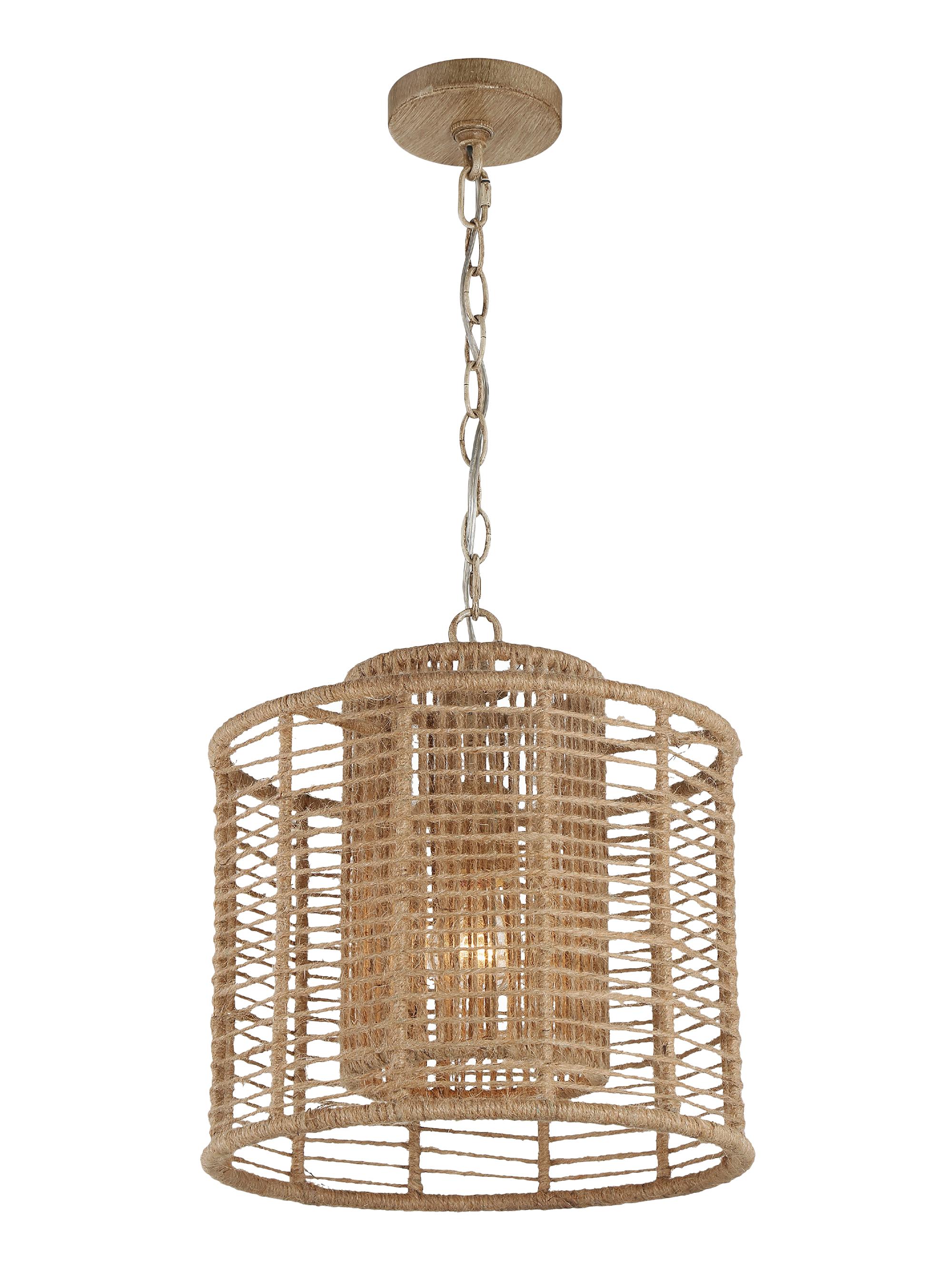 Crystorama Jayna Single-Light Pendant - Burnished Silver