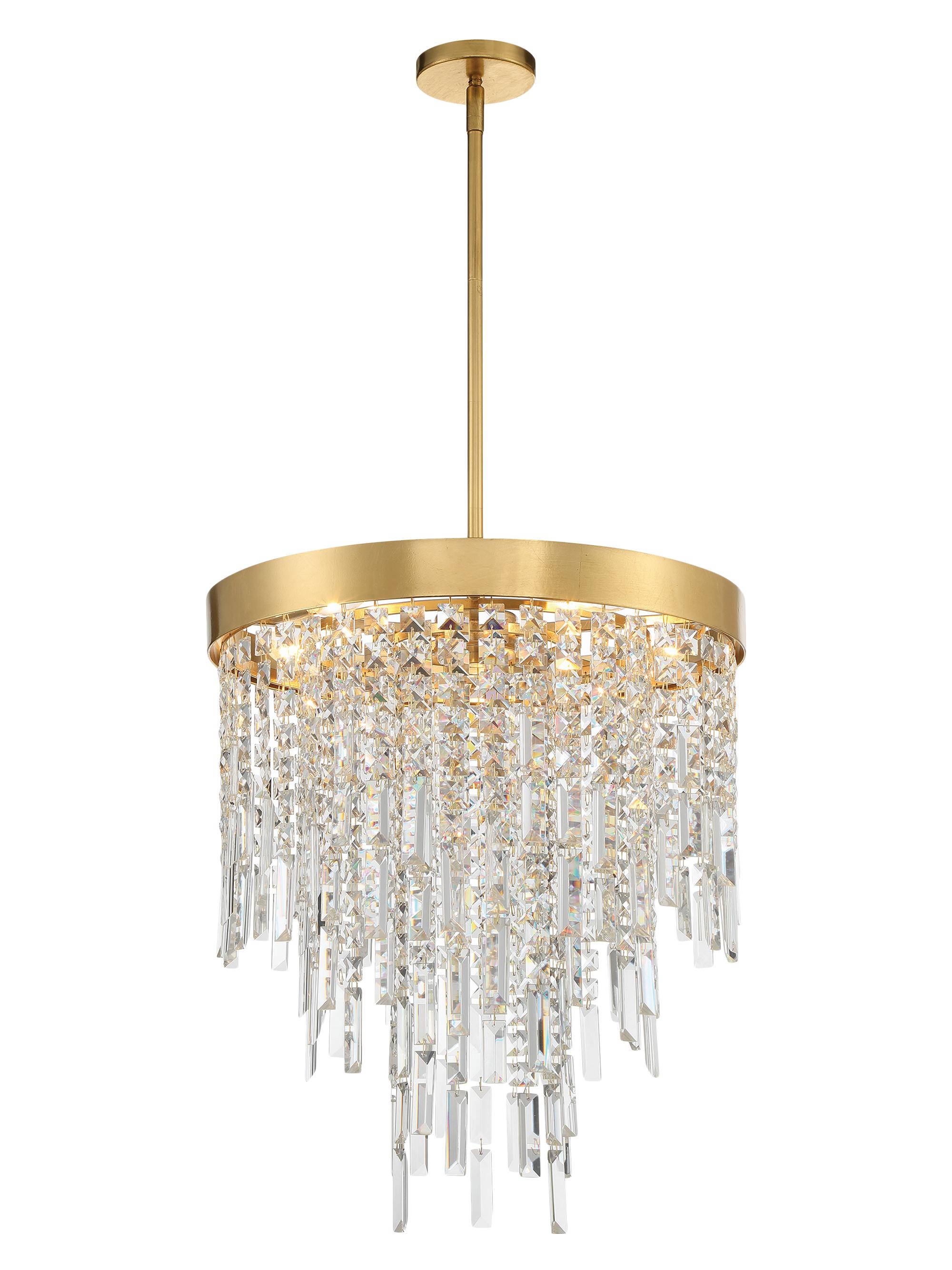 Crystorama Winfield 4-Light Ceiling Mount - Gold